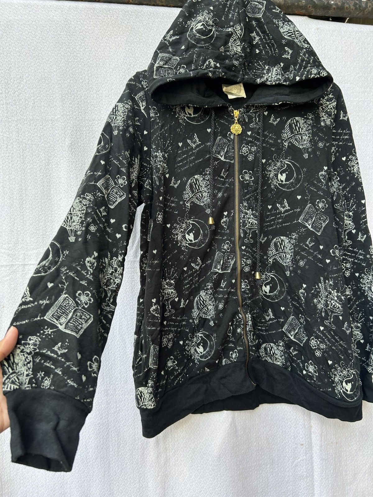 If Six Was Nine × Japanese Brand × Le Grande Bleu (L.G.B.) Japanese scolar zipp hoodie Ifsixwasnine LGB Size US L / EU 52-54 / 3 - 4 Thumbnail