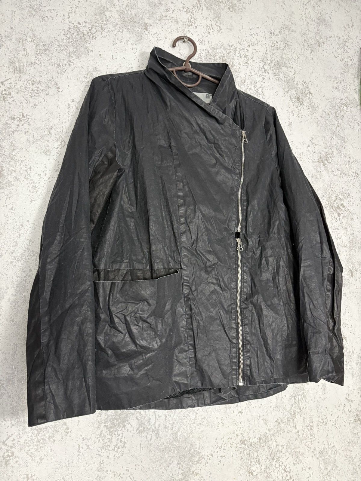 Other Art Point Asymmetric Zip Jacket Avant Garde Minimal Techwear Size S / US 4 / IT 40 - 2 Thumbnail