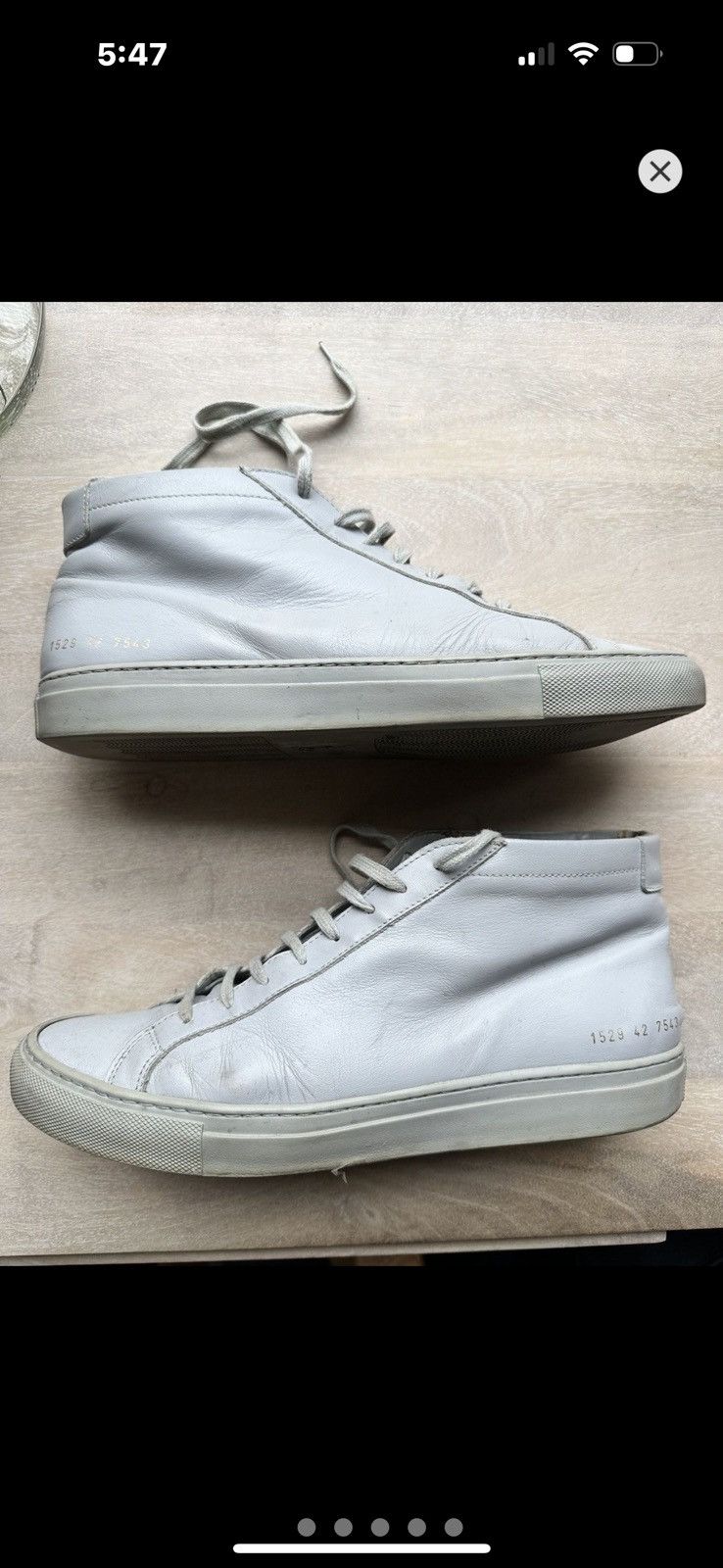 Common projects mid top online