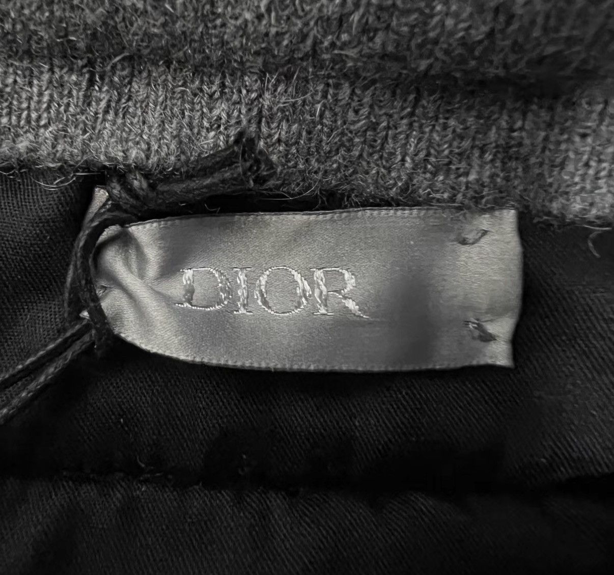 Dior Dior Grey Knitted Wide-leg Pants J41 Size 28" / US 6 / IT 42 - 3 Thumbnail
