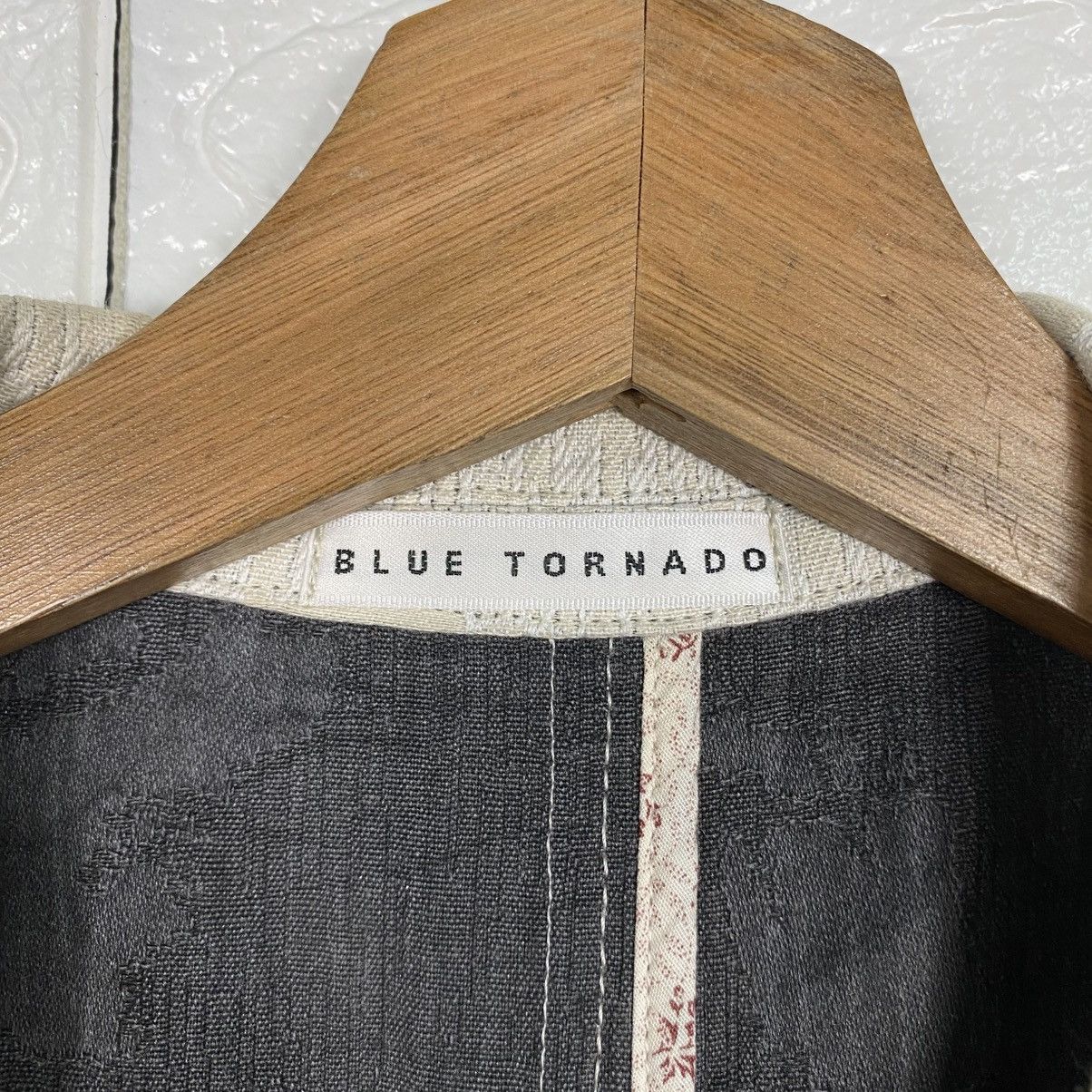 Tornado Mart Vintage Beige Jacquard Floral Pattern Jacket Tornado Size US L / EU 52-54 / 3 - 18 Thumbnail