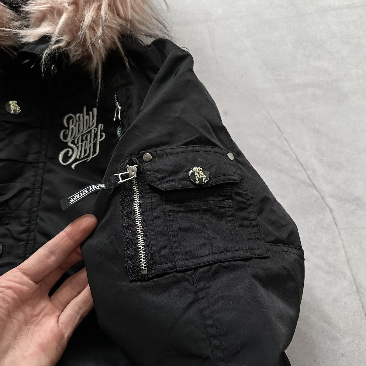 Hysteric Glamour × Undercover Punk Crop Bomber Jacket Fur LGB If Six Was Nine Vibe Size M / US 6-8 / IT 42-44 - 9 Thumbnail