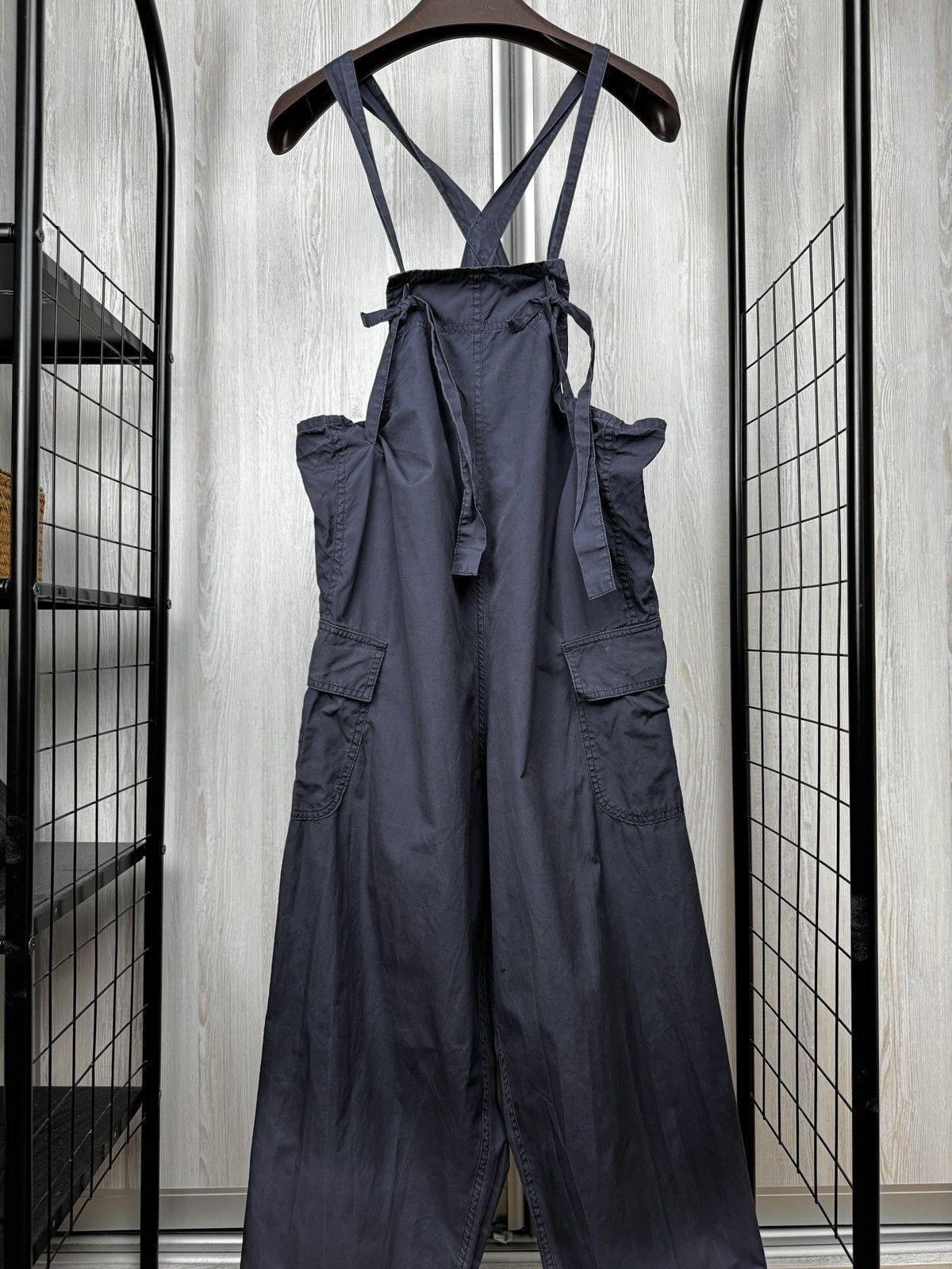 Monitaly Monitaly navy blue cotton made in USA overall size S Size US 30 / EU 46 - 6 Thumbnail
