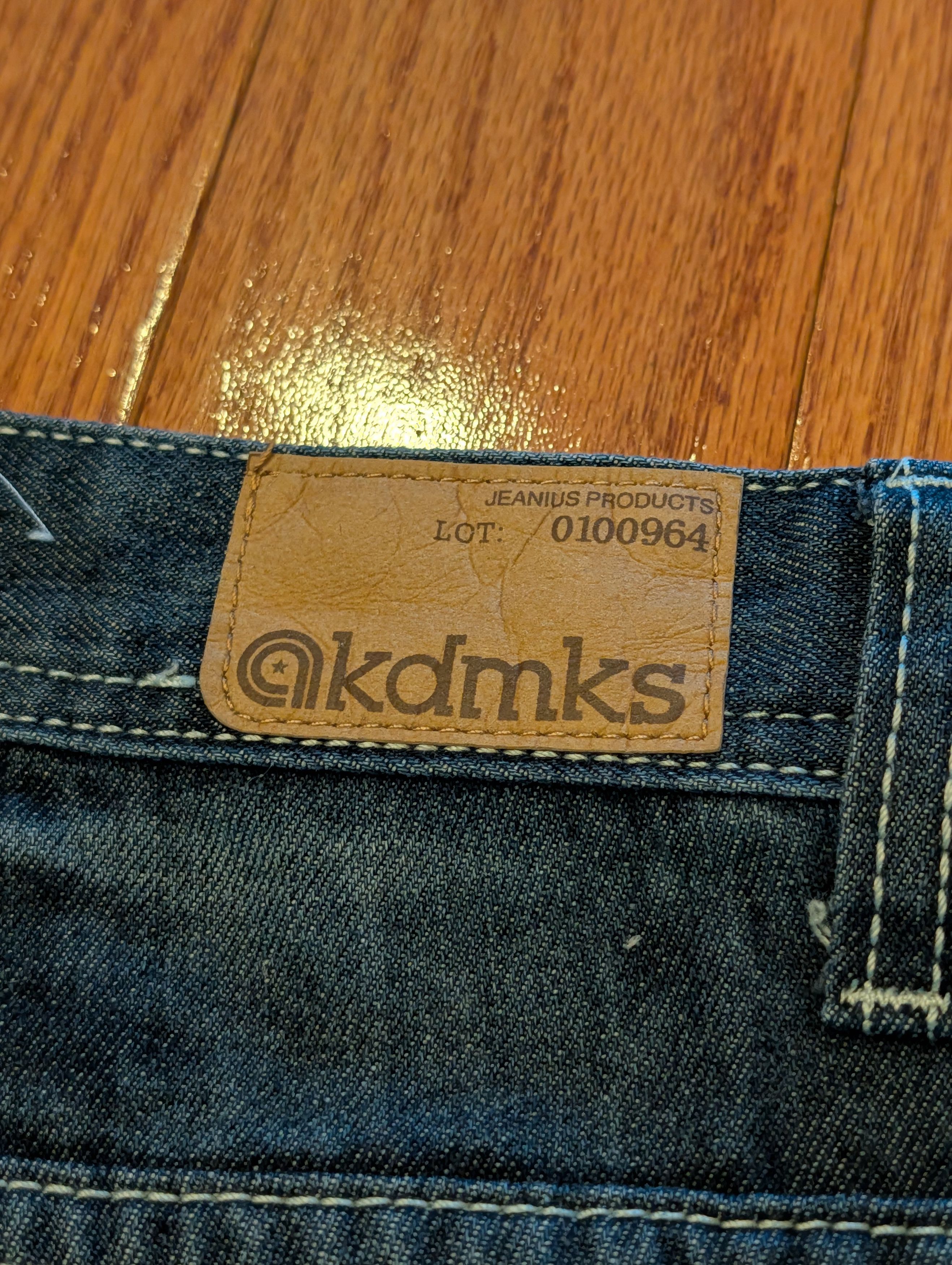 Akademiks Vintage Y2K Akademik Size 38 Blue Denim Shorts Size US 38 / EU 54 - 5 Thumbnail
