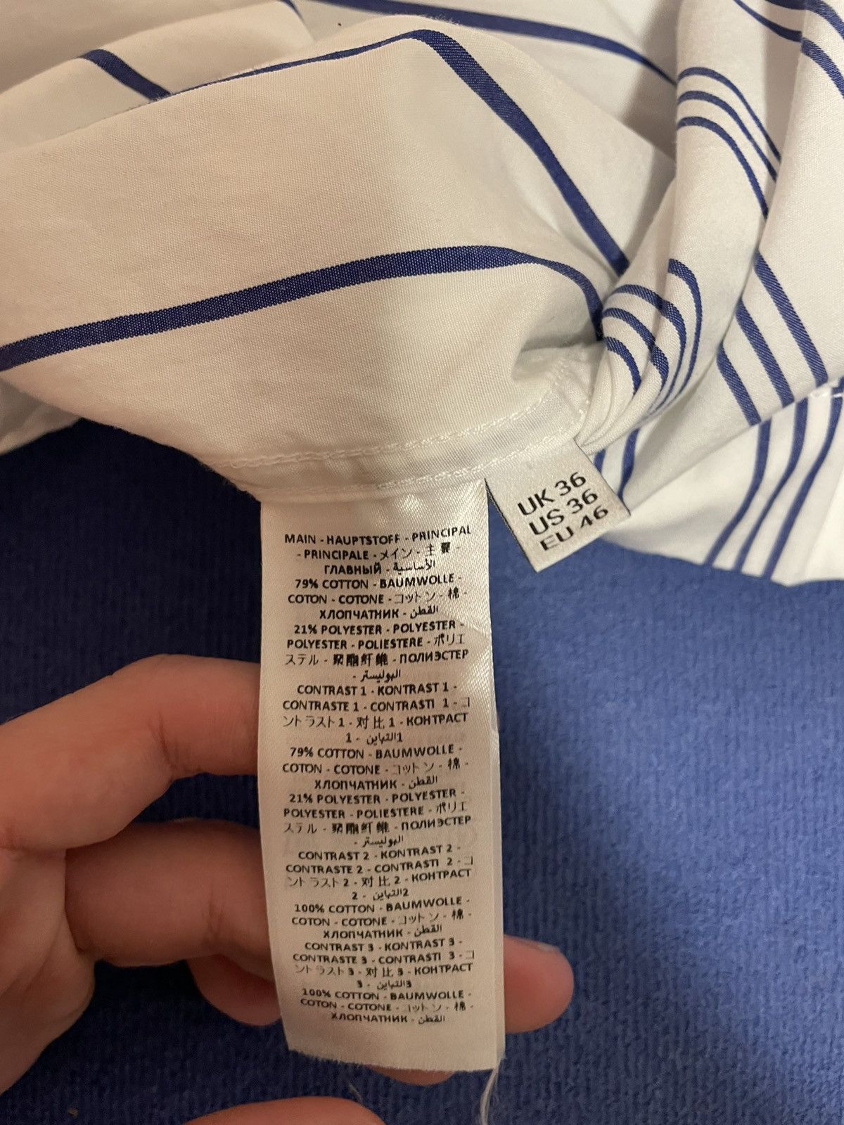 JW Anderson JW. Anderson Button Up Shirt Size US M / EU 48-50 / 2 - 5 Thumbnail