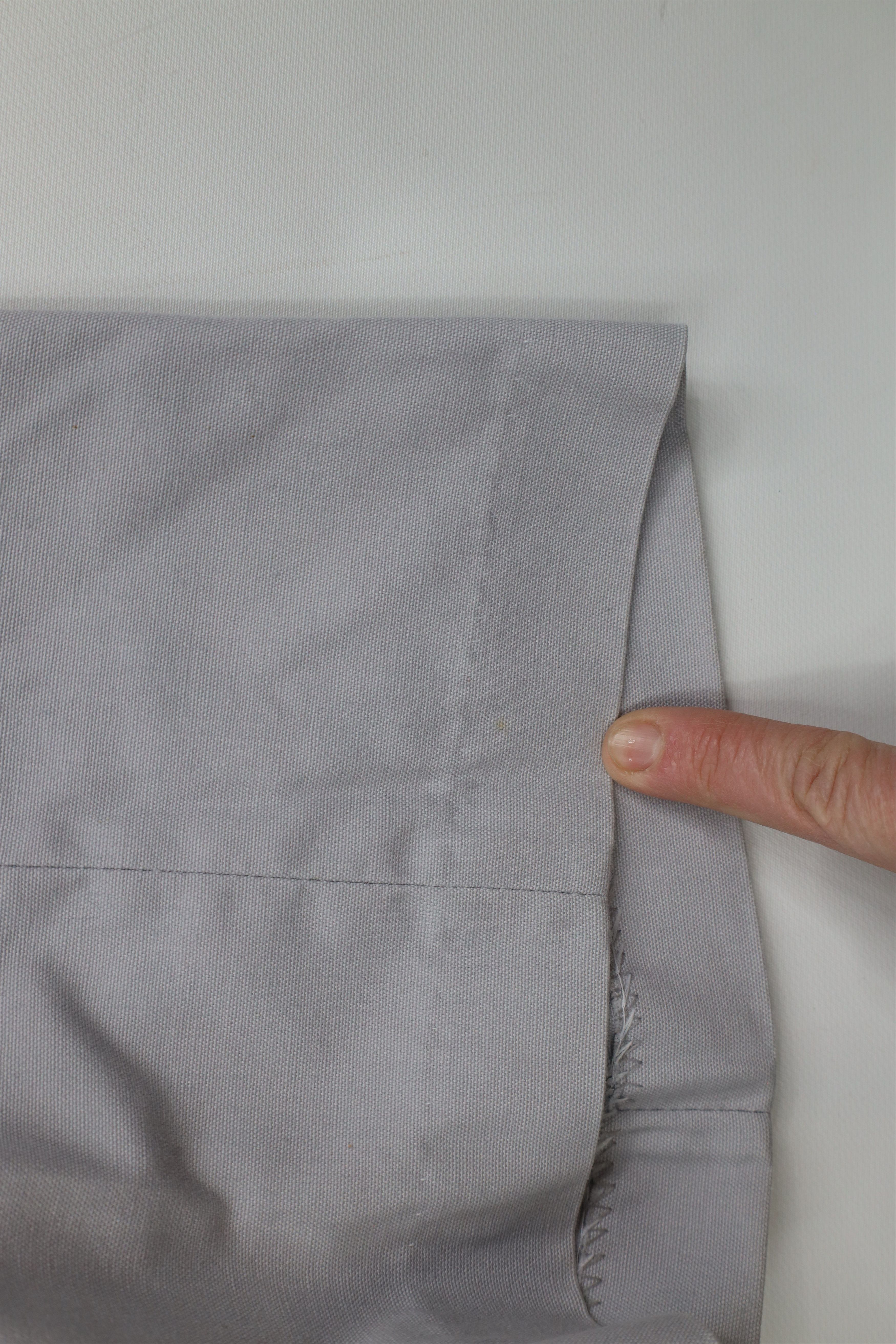 Vintage Vintage 70s Streetwear Wide Leg Chino Pants Trousers Gray Size US 34 / EU 50 - 6 Thumbnail