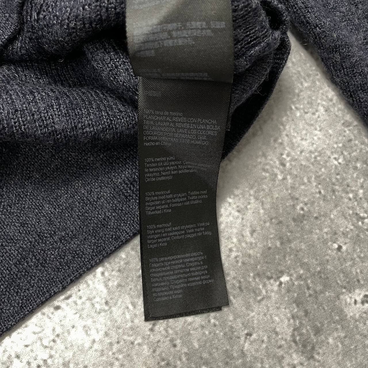 Allsaints Allsaints Merino Crew Neck Sweater Blue Size M Size US M / EU 48-50 / 2 - 8 Thumbnail