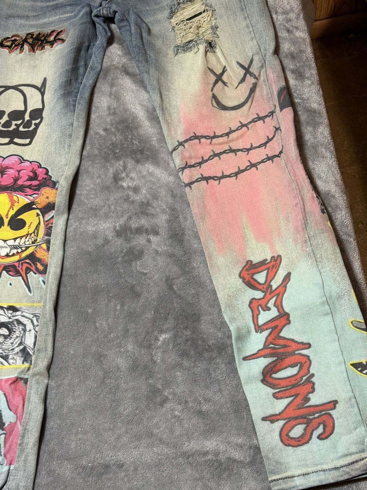 Other Sugarhill See No Evil Skinny Jeans Size 32 Size US 32 / EU 48 - 3 Thumbnail