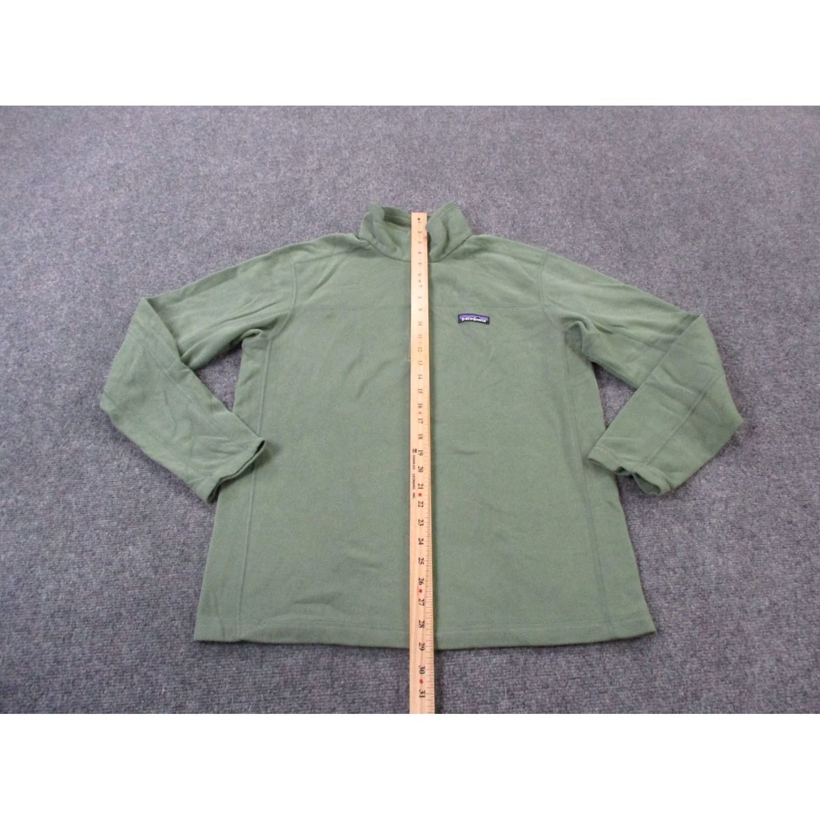 Patagonia Patagonia Jacket Mens S Fleece Outdoor Lightweight Windbreaker 1/4 Zip Green Regular Size Size US S / EU 44-46 / 1 - 3 Thumbnail