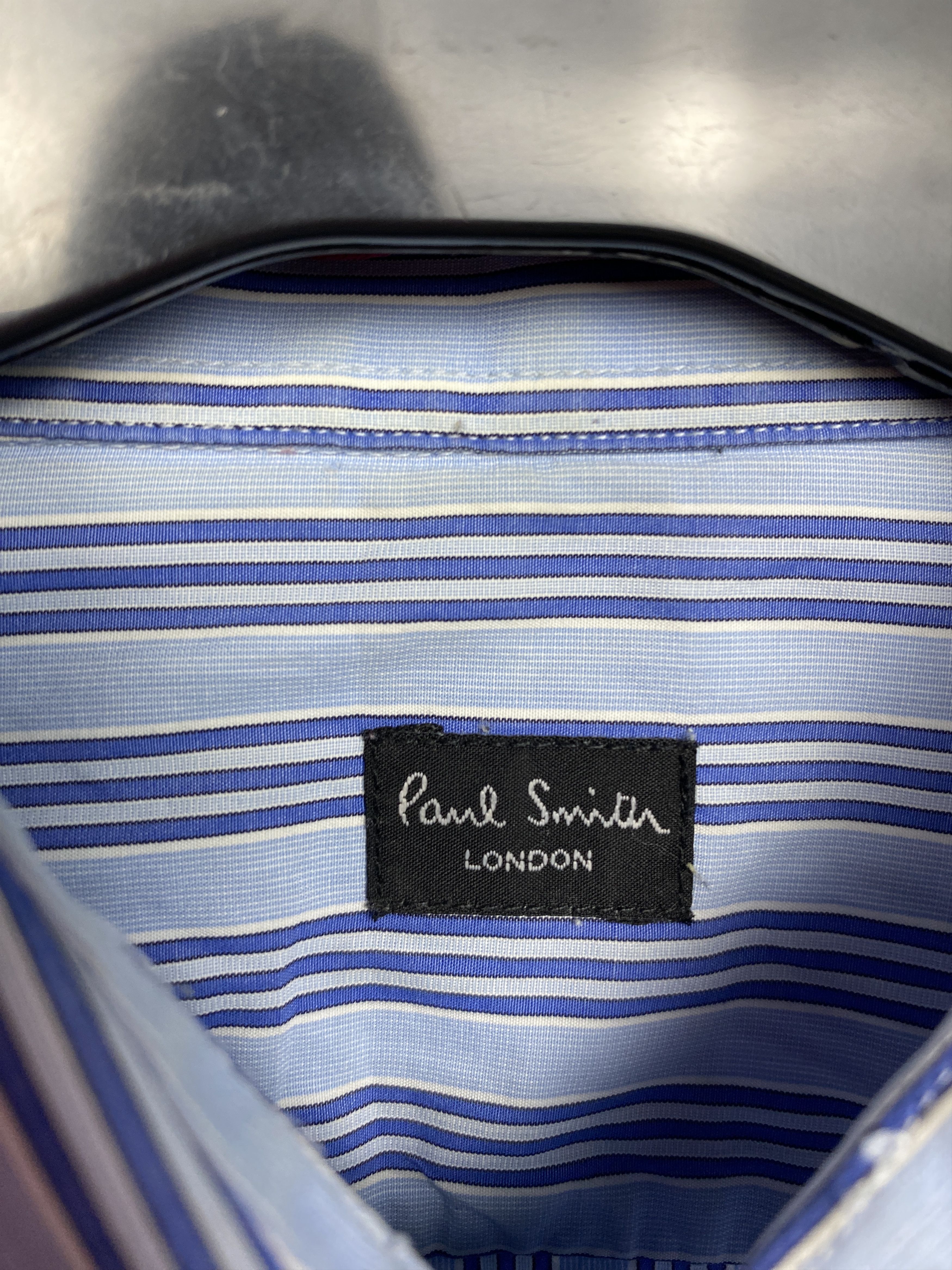 Paul Smith × Vintage Paul Smith London Mens Long Sleeve Striped Shirt Size US L / EU 52-54 / 3 - 3 Thumbnail