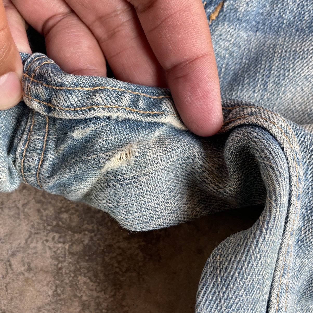 Gap 🔥Vintage Gap Stoned Washed Ripped Distress Denim Jeans Size US 29 - 10 Thumbnail