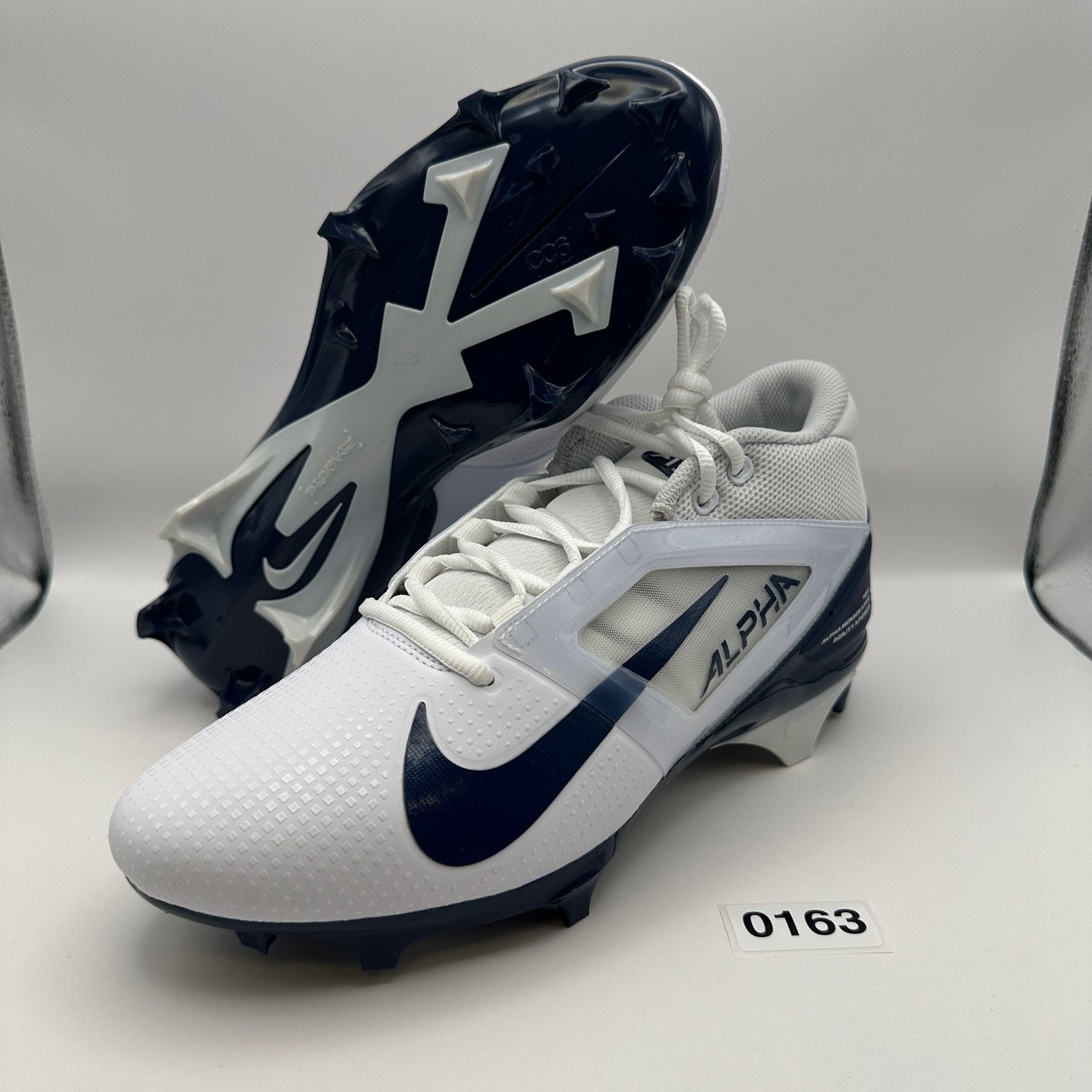 Nike NIKE Men's 9.5 Alpha Menace 4 PRO White/Navy FD7037-104 Size US 9.5 / EU 42-43 - 1 Thumbnail