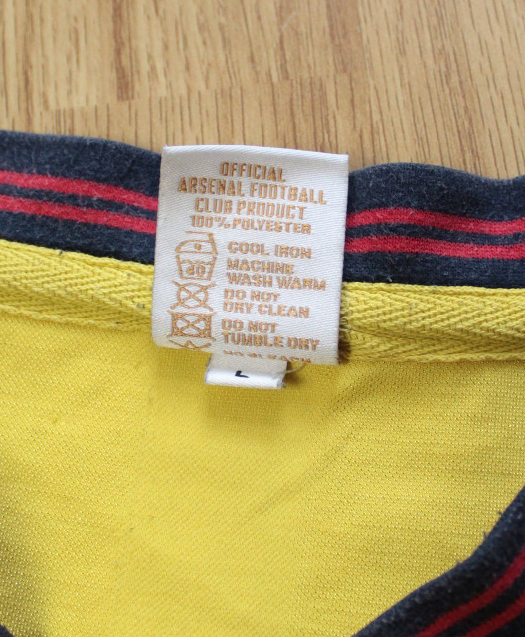 Vintage 🔥 Vintage 1985 Arsenal Soccer Jersey Shirt Football Mens Size US L / EU 52-54 / 3 - 4 Thumbnail