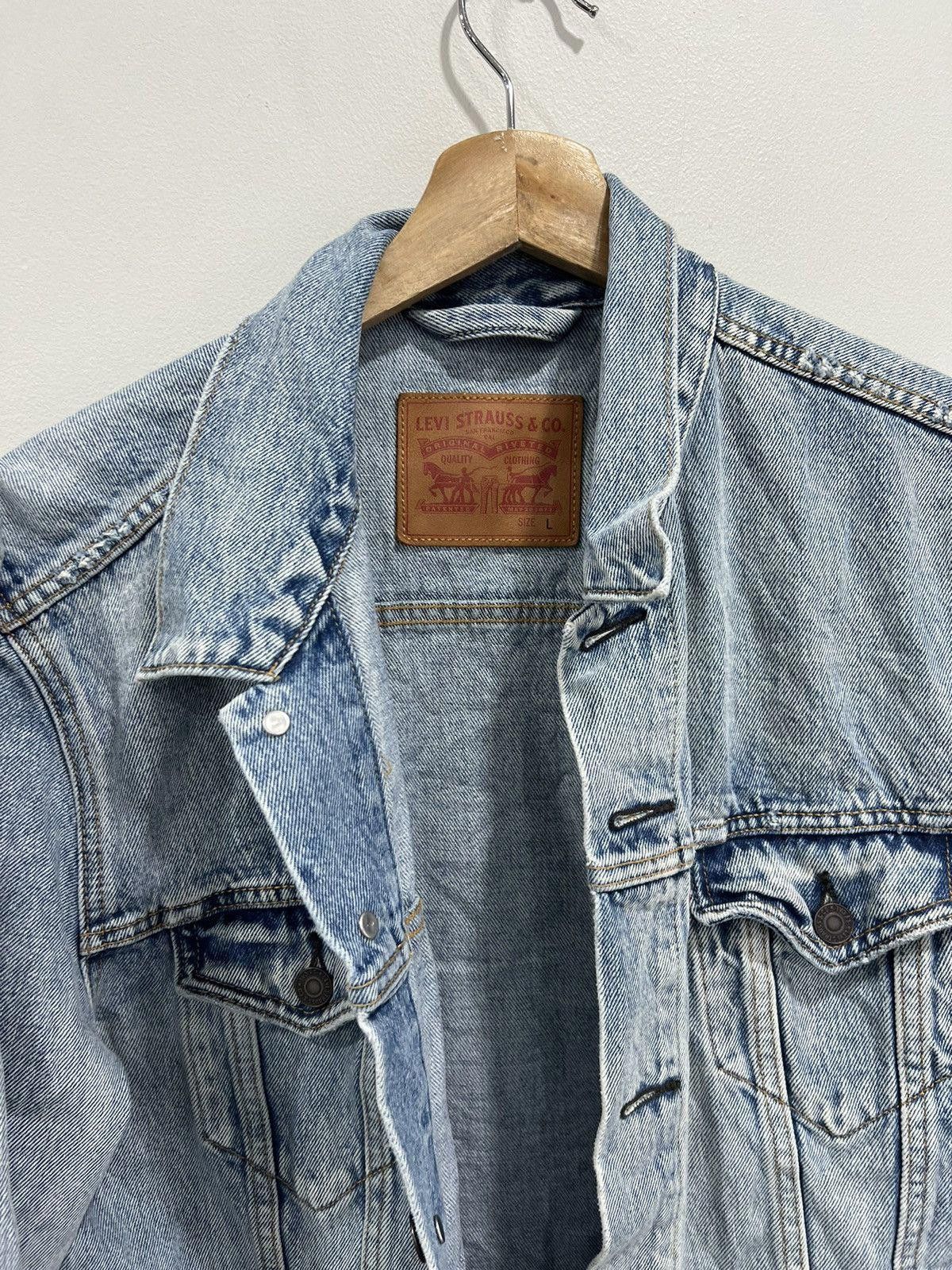 Vintage Vintage Levis Denim Jean Jacket Size US L / EU 52-54 / 3 - 4 Thumbnail