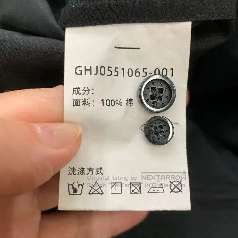 Givenchy Givenchy Black Cotton Women's Shirt . Size L / US 10 / IT 46 - 9 Thumbnail