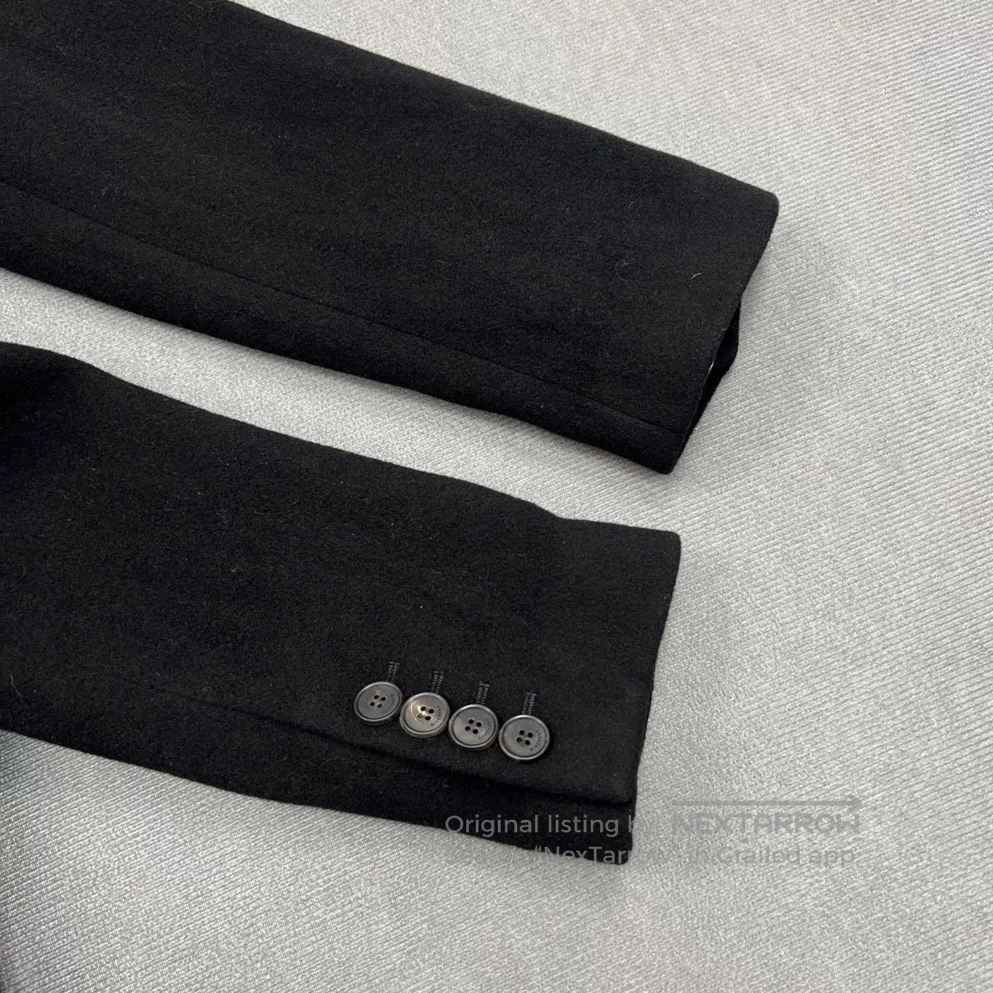 Givenchy Givenchy Black Wool Women's Coat. Size M / US 6-8 / IT 42-44 - 4 Thumbnail