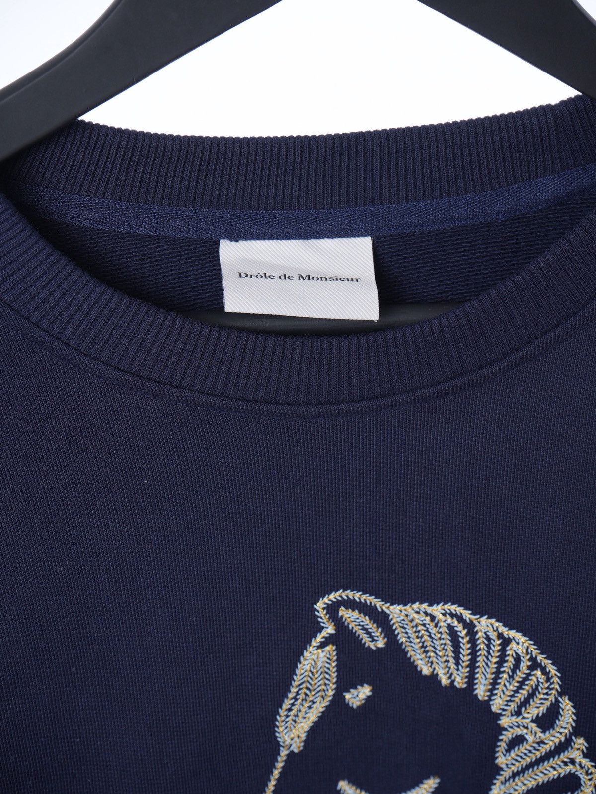 Drole De Monsieur Drole de Monsieur Logo Crewneck Sweatshirt XL Size US L / EU 52-54 / 3 - 4 Thumbnail