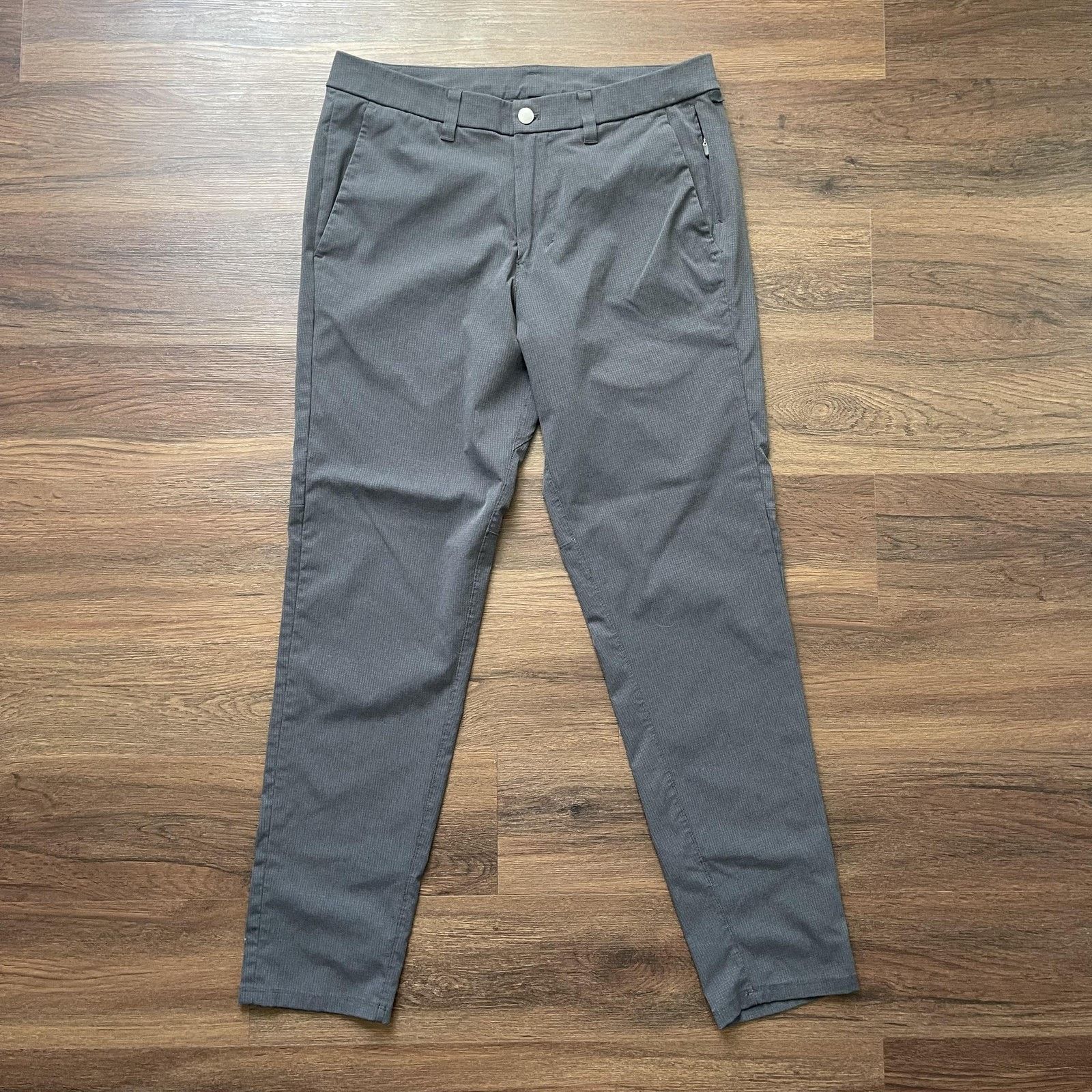 Lululemon Lululemon Pants Mens 32 Gray Commission Slim Warpstreme Golf Size US 32 / EU 48 - 3 Thumbnail