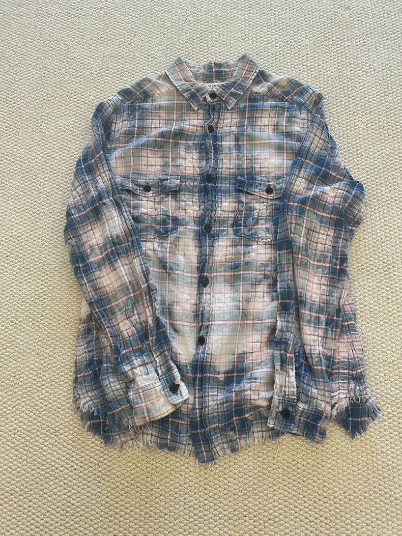 Saint Laurent Paris Saint Laurent Paris SLP Saint Laurent 16ss Dyed Shirt XL S Size US XL / EU 56 / 4 - 1 Thumbnail