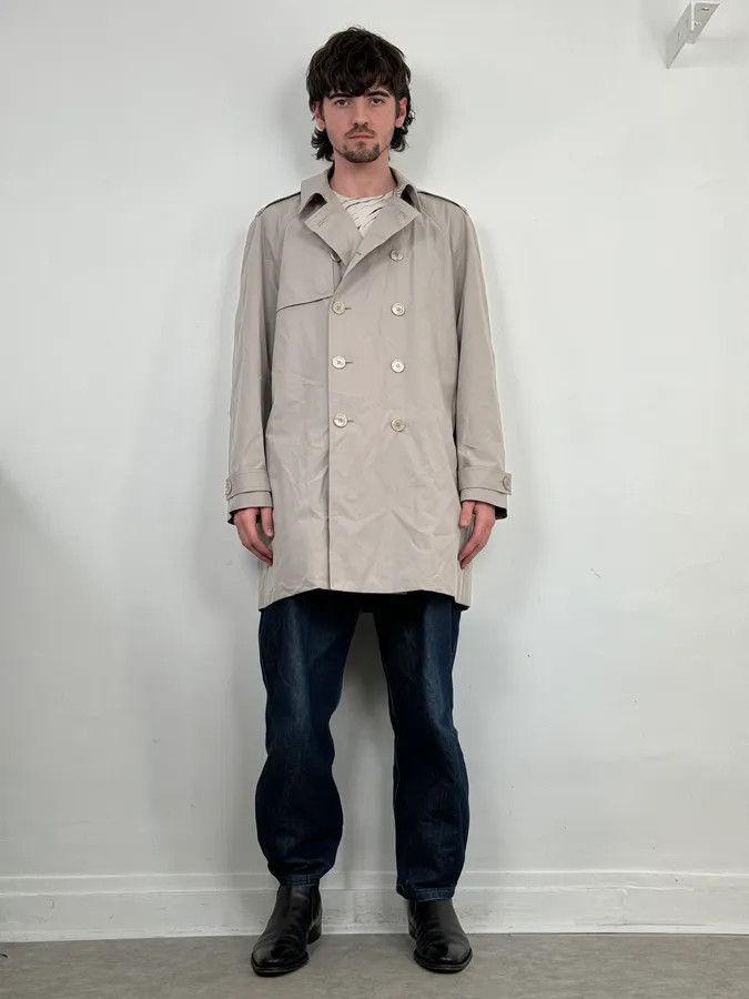 Dior 2010s Dior Grey Classy Trench Coat Size US M / EU 48-50 / 2 - 2 Thumbnail