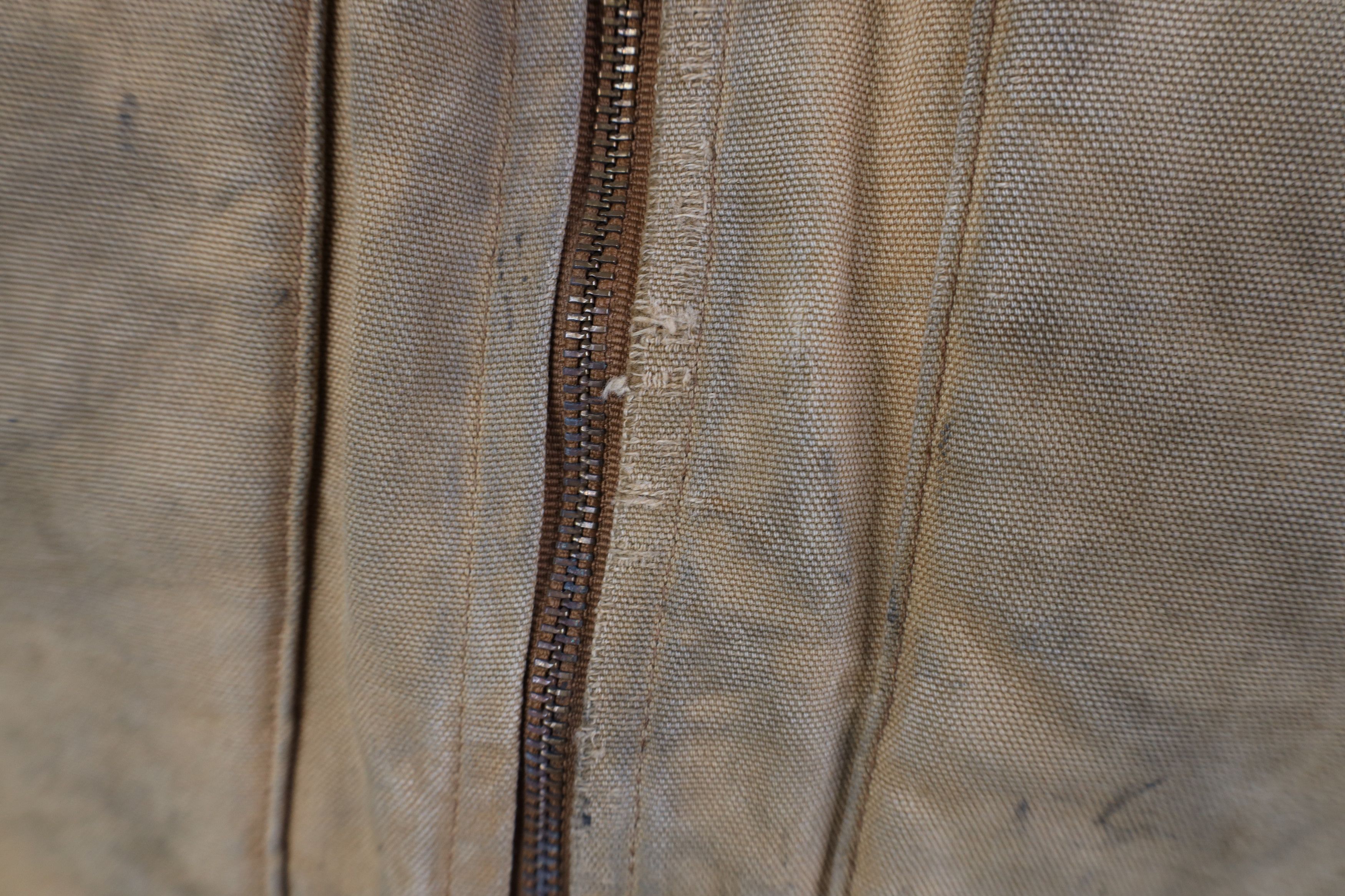 Carhartt Vintage Carhartt Quilted Canvas Vest Jacket Duck Brown Size US XXL / EU 58 / 5 - 4 Thumbnail
