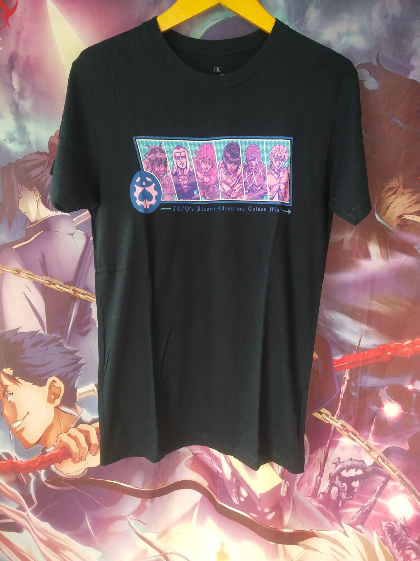 Anime Jojo's Bizarre Adventure Golden Wind Box Chara Anime Tee Size US S / EU 44-46 / 1 - 1 Thumbnail