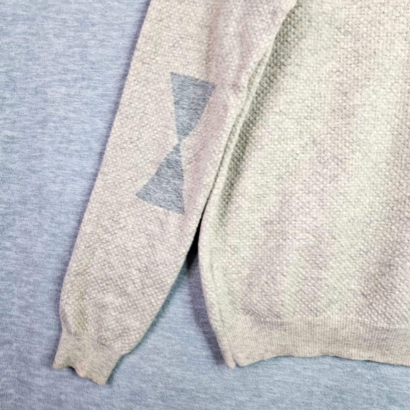 Folk Folk Knit Henley Sweater Pull over Elbow Patch Size 4 Neutral Size S / US 4 / IT 40 - 3 Thumbnail