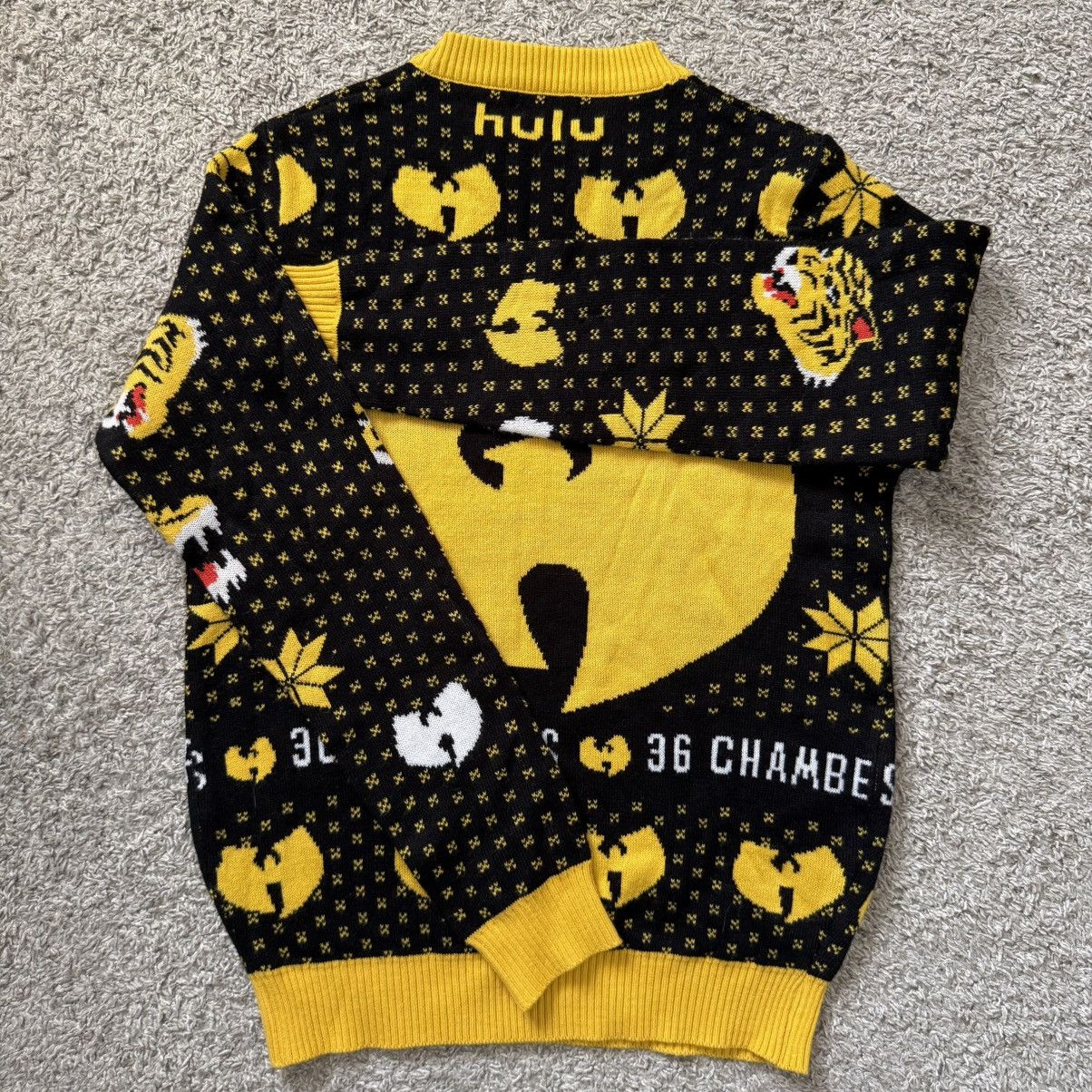 Wu-Tang Clan 🔴 Wu-Tang Sweater Size Small Hulu x WuTang Xmas Christmas Size US S / EU 44-46 / 1 - 1 Thumbnail
