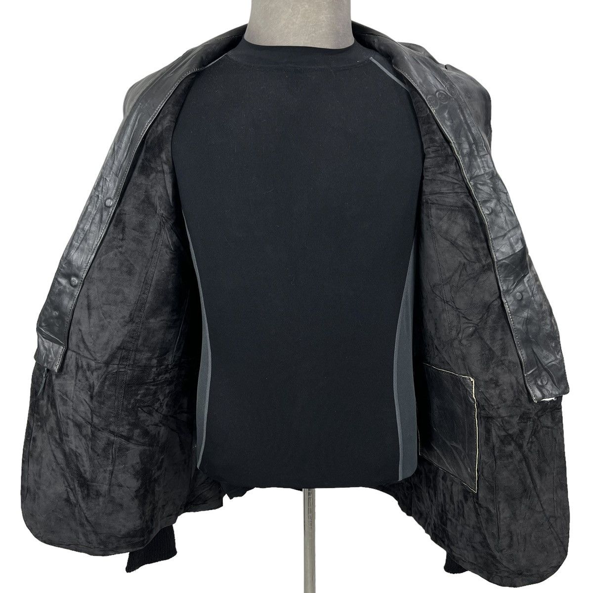 Isaac Sellam Experience Lamb Leather Jacket Size US M / EU 48-50 / 2 - 11 Thumbnail