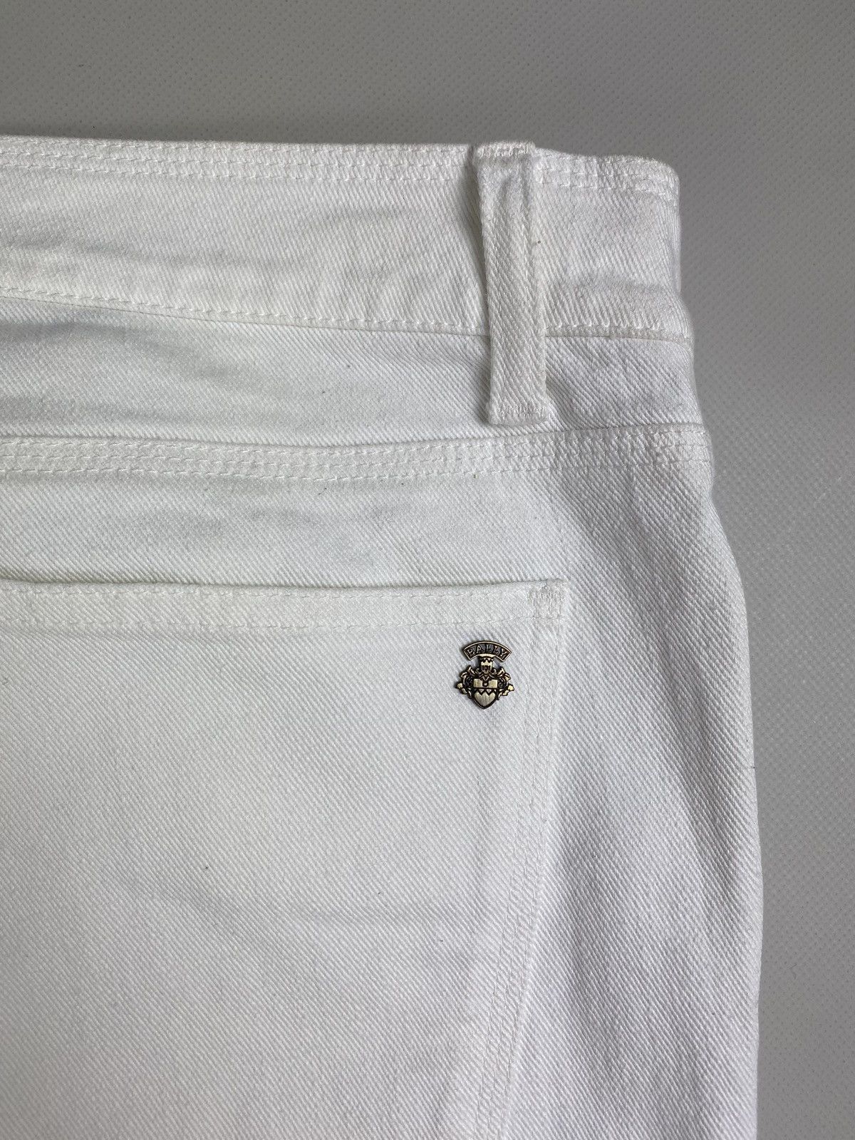 Bally Bally Ladies denim jeans size US 10 IT 44 white Size 32" / US 10 / IT 46 - 25 Thumbnail