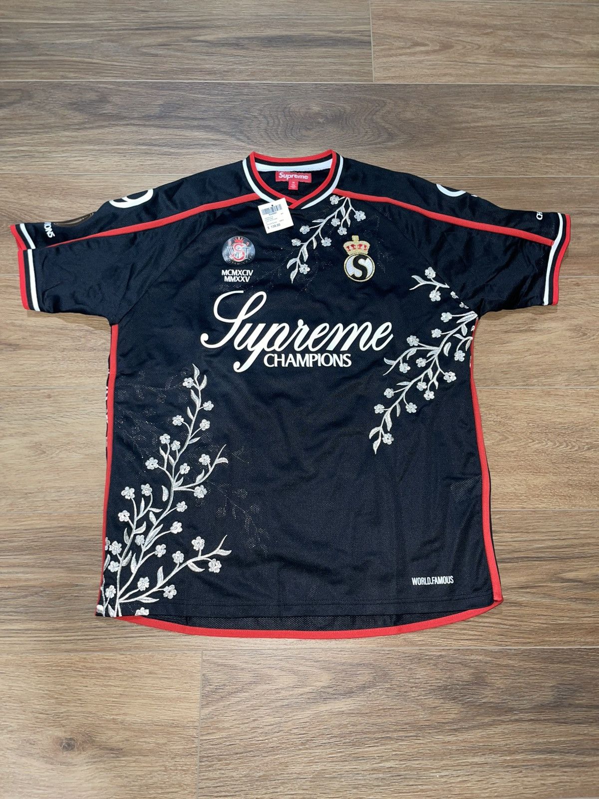 Supreme × Aphex Twin Football Jersey M Supreme Aphex Twin Football Jersey (SS25) - $118