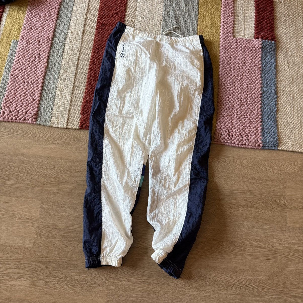 Sergio Tacchini Vintage Sergio Tacchini Spellout Logo Trackpants Size US 32 / EU 48 - 2 Thumbnail