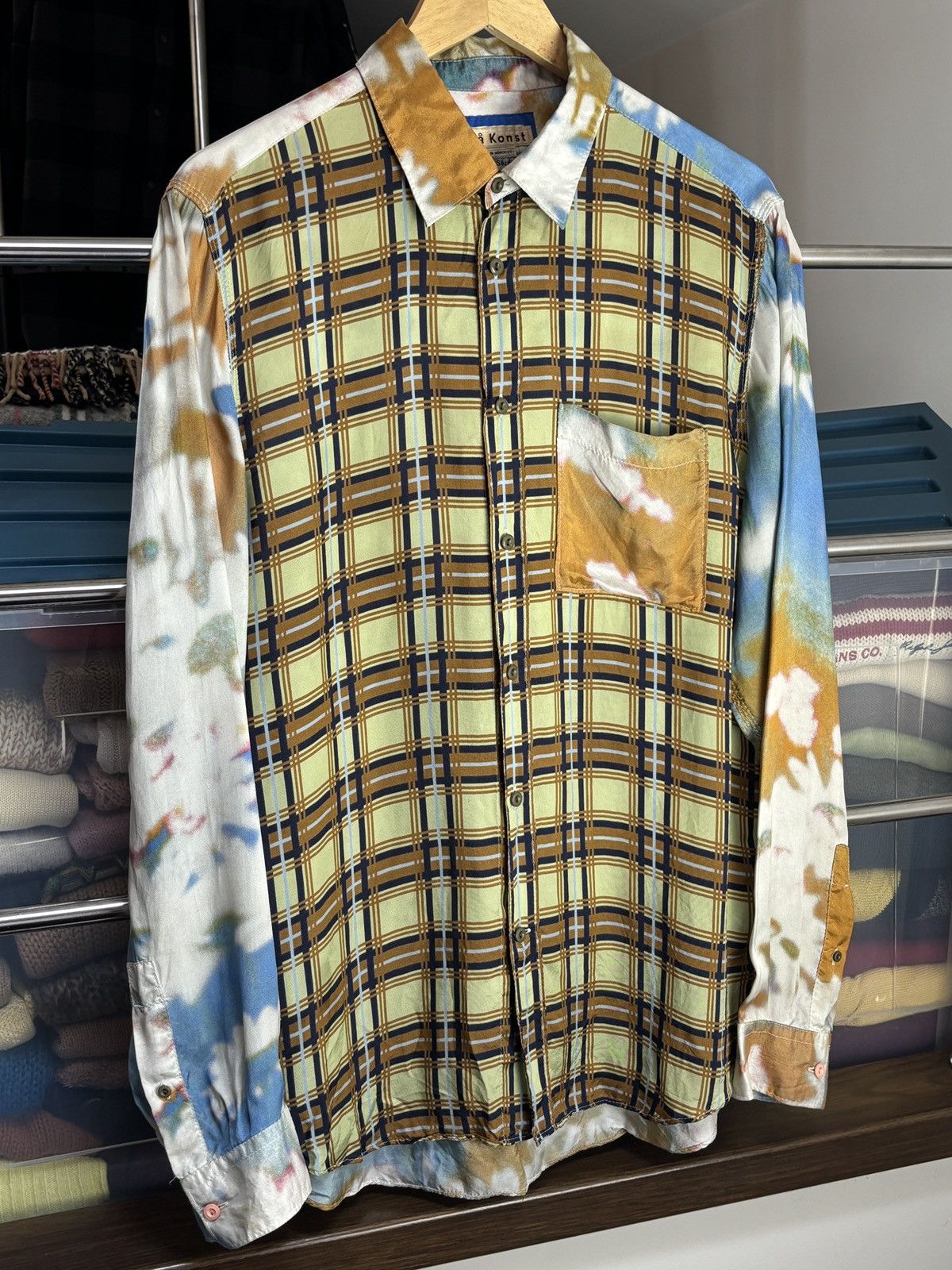 Acne Studios Acne Studios Bla Konst Road Super8 Rare Designer Shirt Size US L / EU 52-54 / 3 - 2 Thumbnail