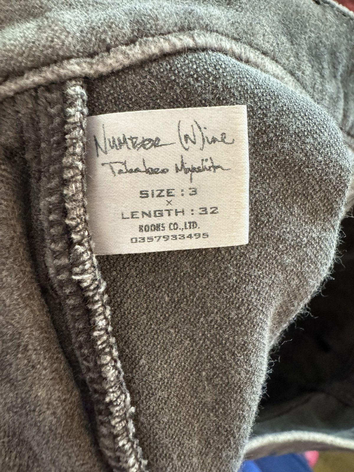 Number (N)ine AW03 “Touch Me I’m Sick” Number (N)ine Studded Velvet Denim Size US 30 / EU 46 - 7 Thumbnail