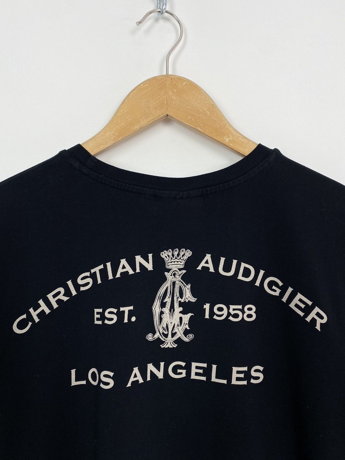 Hysteric Glamour Christian Audigier Big Skull Graphic Print T-Shirt Black Top Size US L / EU 52-54 / 3 - 11 Thumbnail
