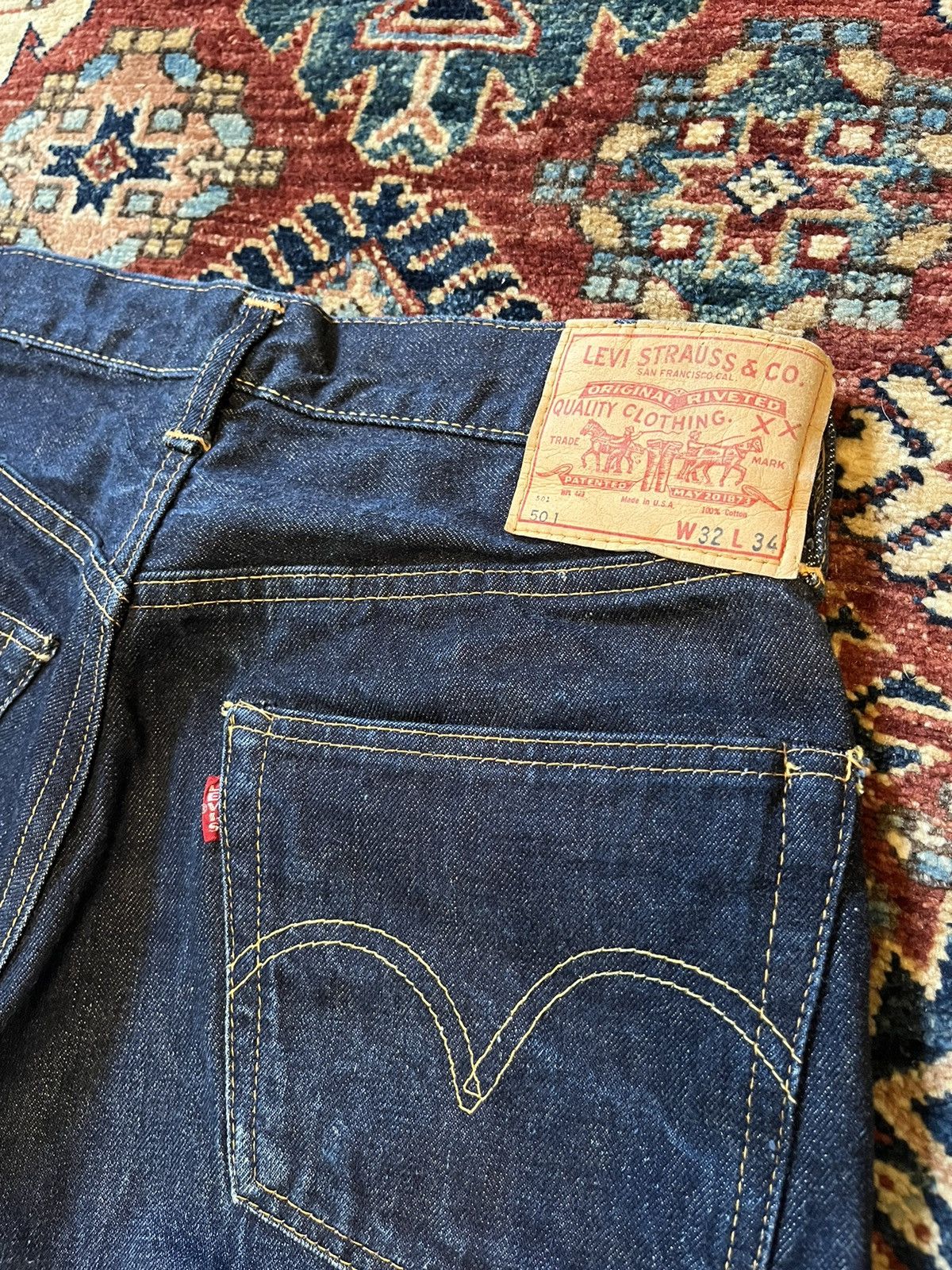 Levi's × Vintage Vintage 1964-65 Levi’s 501 denim shorts Size US 29 - 2 Thumbnail