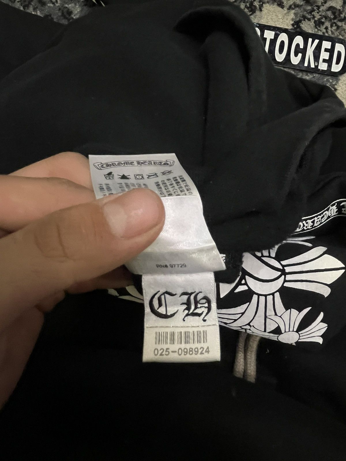 Chrome Hearts × Drake CHROME HEARTS CLB DRAKE HOODIE SIZE SMALL Size US S / EU 44-46 / 1 - 8 Thumbnail