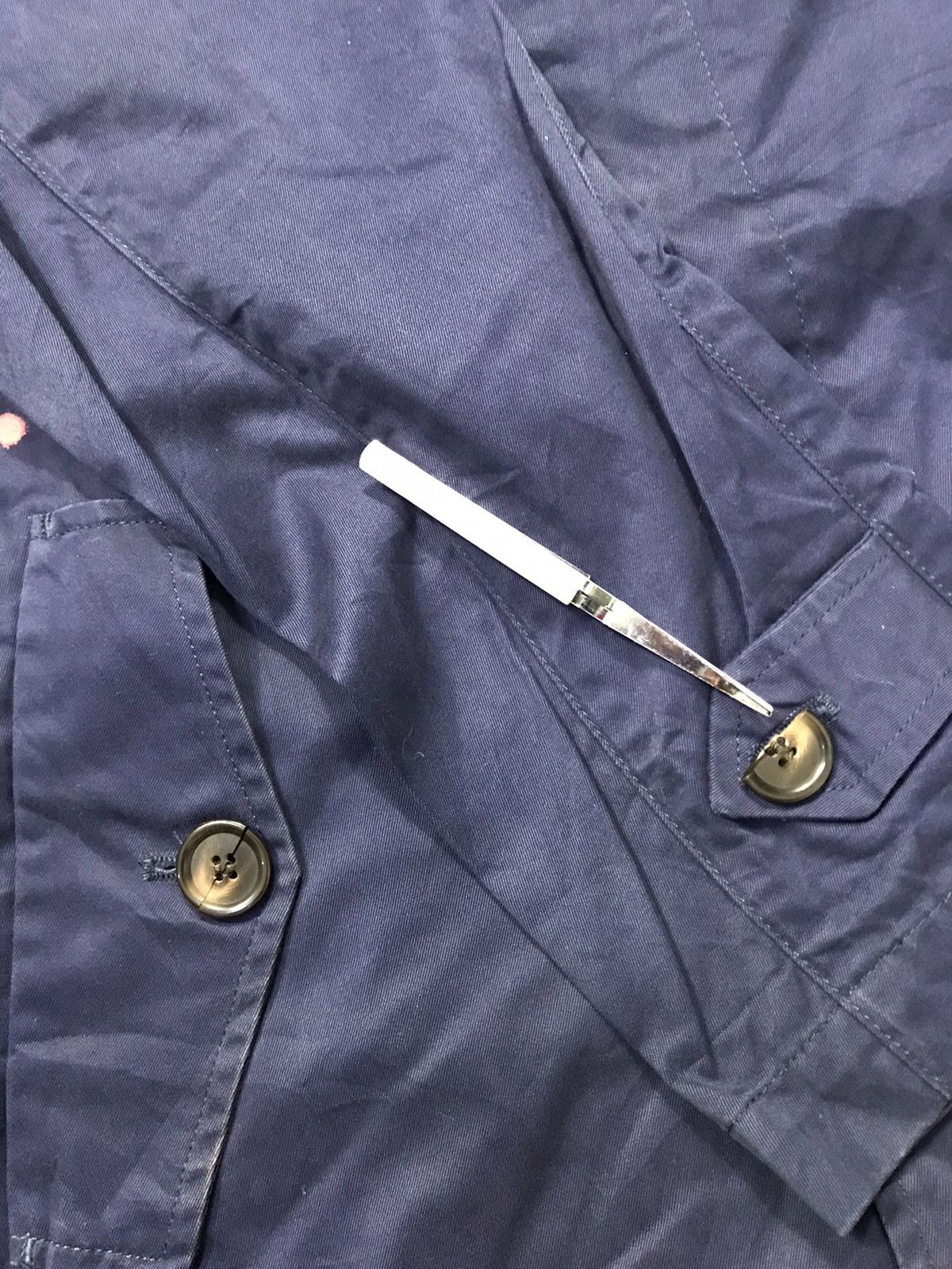 Katharine Hamnett London 90s Katharine Hamnett London Mongomery Brisbane Trench Coat Size M / US 6-8 / IT 42-44 - 15 Thumbnail