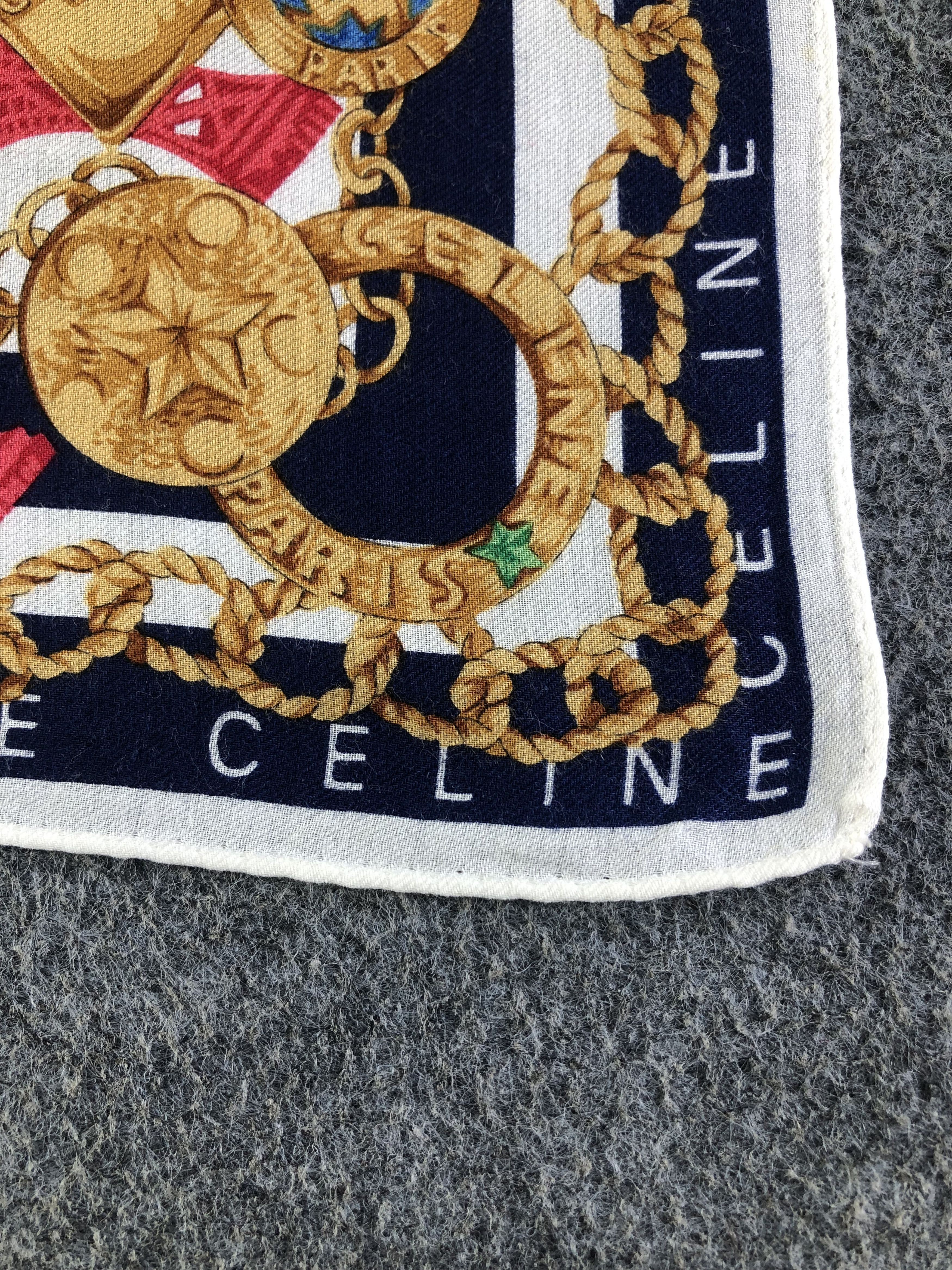 Celine Celine Handkerchief / Bandana / Neckerchief C410 Size ONE SIZE - 5 Thumbnail