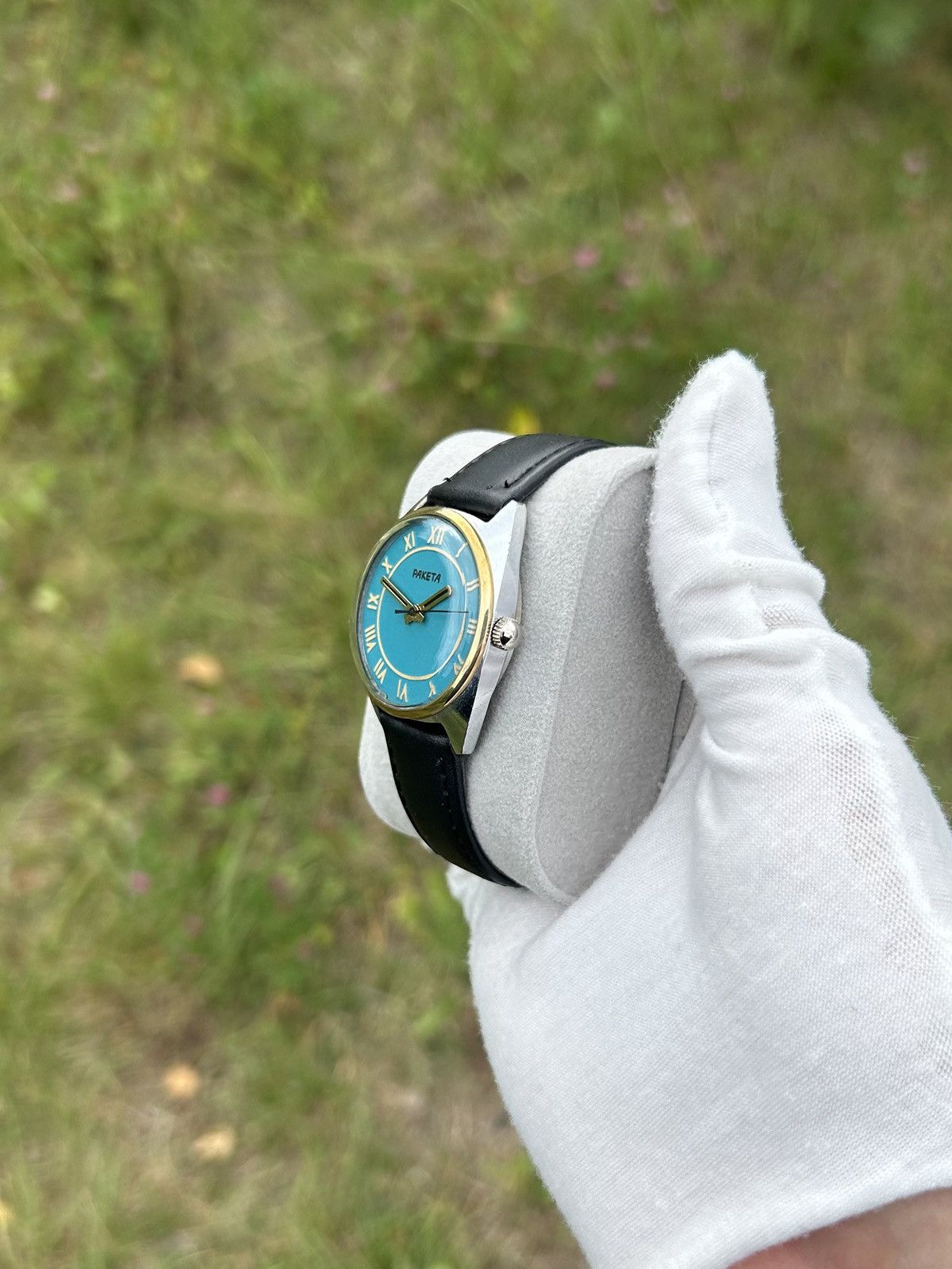 Vintage Vintage Watch Raketa Soviet USSR Mechanical Authentic 1980s Size ONE SIZE - 6 Thumbnail
