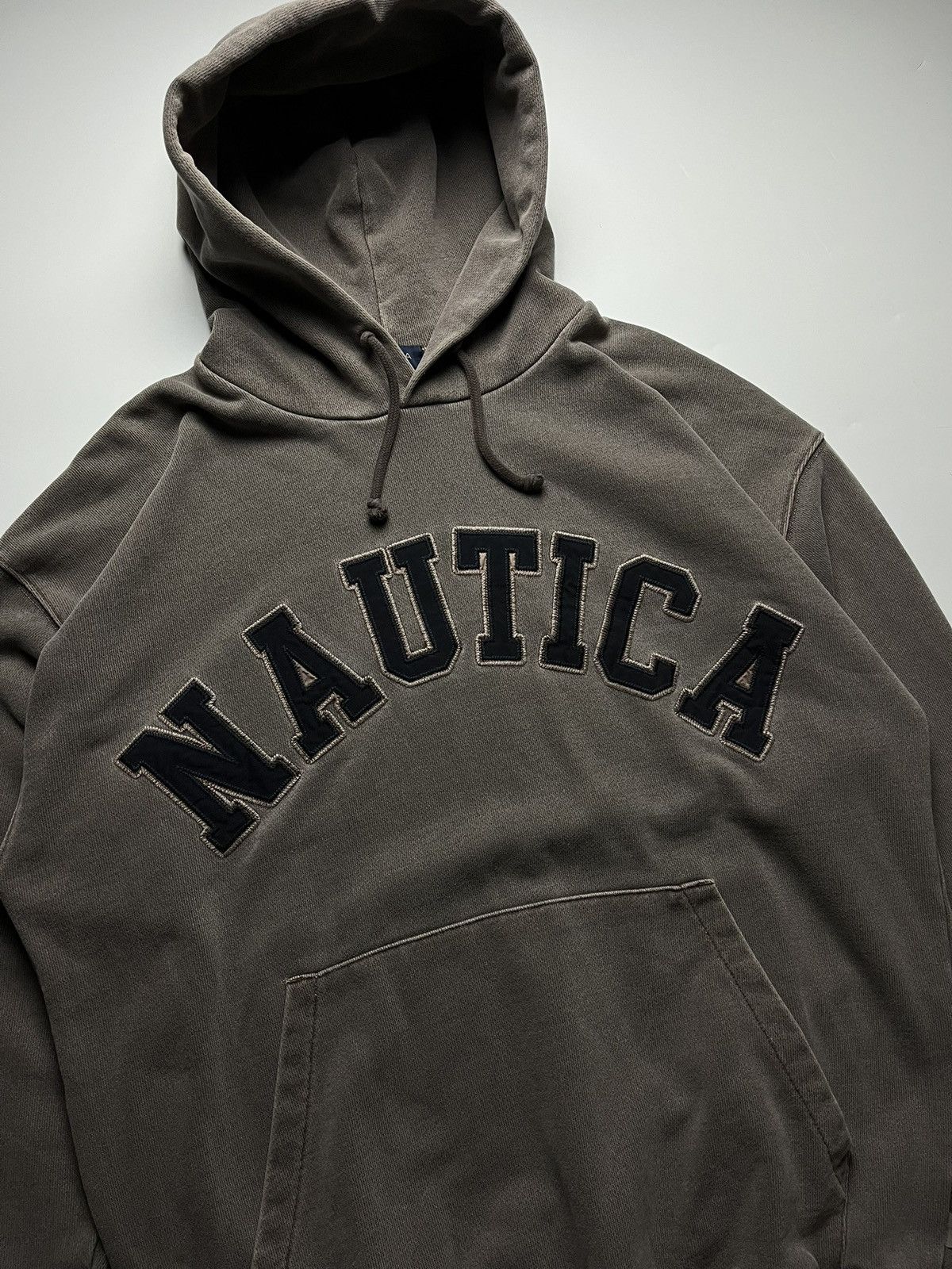Nautica Nautica Japan Arch Logo in Acid Wash Brown Size US L / EU 52-54 / 3 - 2 Thumbnail