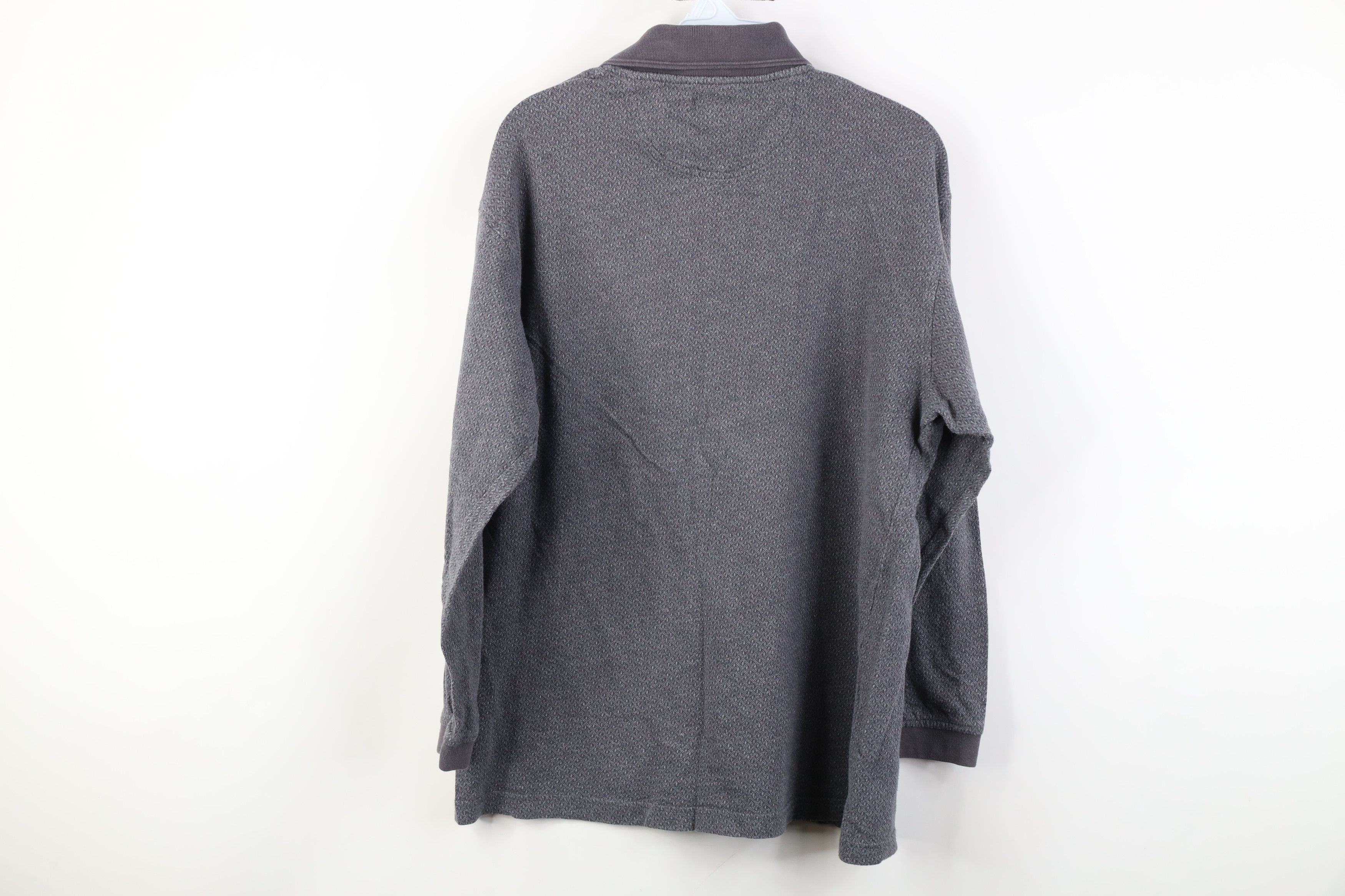 Vintage Vintage 90s Y2K Streetwear Knit Long Sleeve Rugby Polo Size US M / EU 48-50 / 2 - 11 Thumbnail