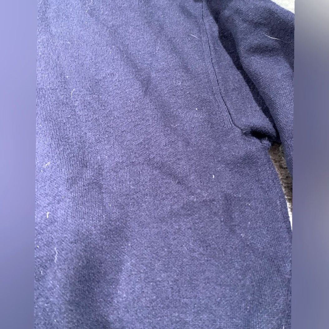 Vintage Maeve Navy Blue Hooded Sweater Womens S Pullover Knit Anthropologie Blue Hooded Pullover Knit Navy Blue Maeve Women Size S / US 4 / IT 40 - 5 Thumbnail