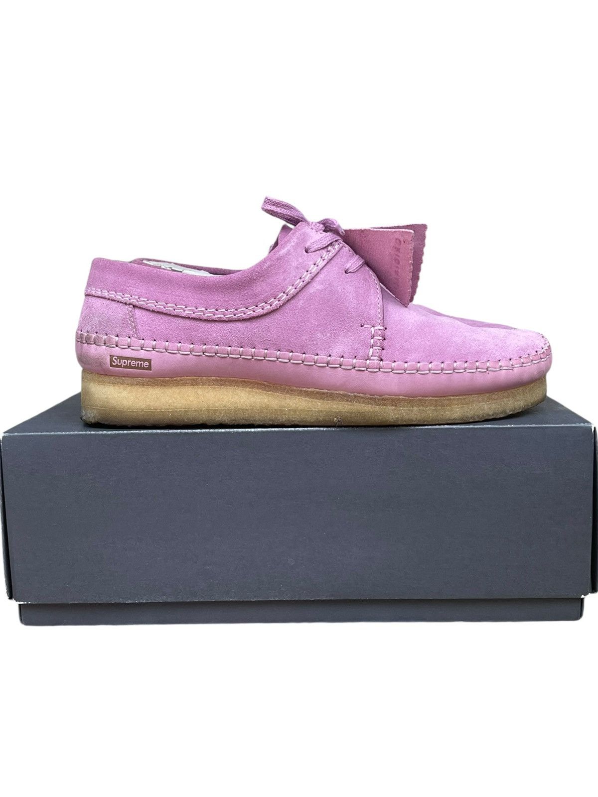 Clarks × Supreme Clark’s supreme lavender shoes Size US 11 / EU 44 - 2 Thumbnail