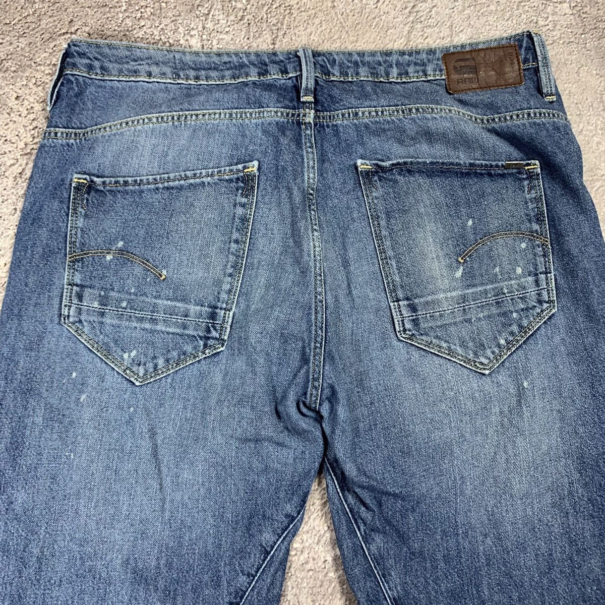 Vintage Vintage 90s Diesel Distressed Flared Low Rise Jeans Grunge 2 Size 27" / US 4 / IT 40 - 8 Thumbnail