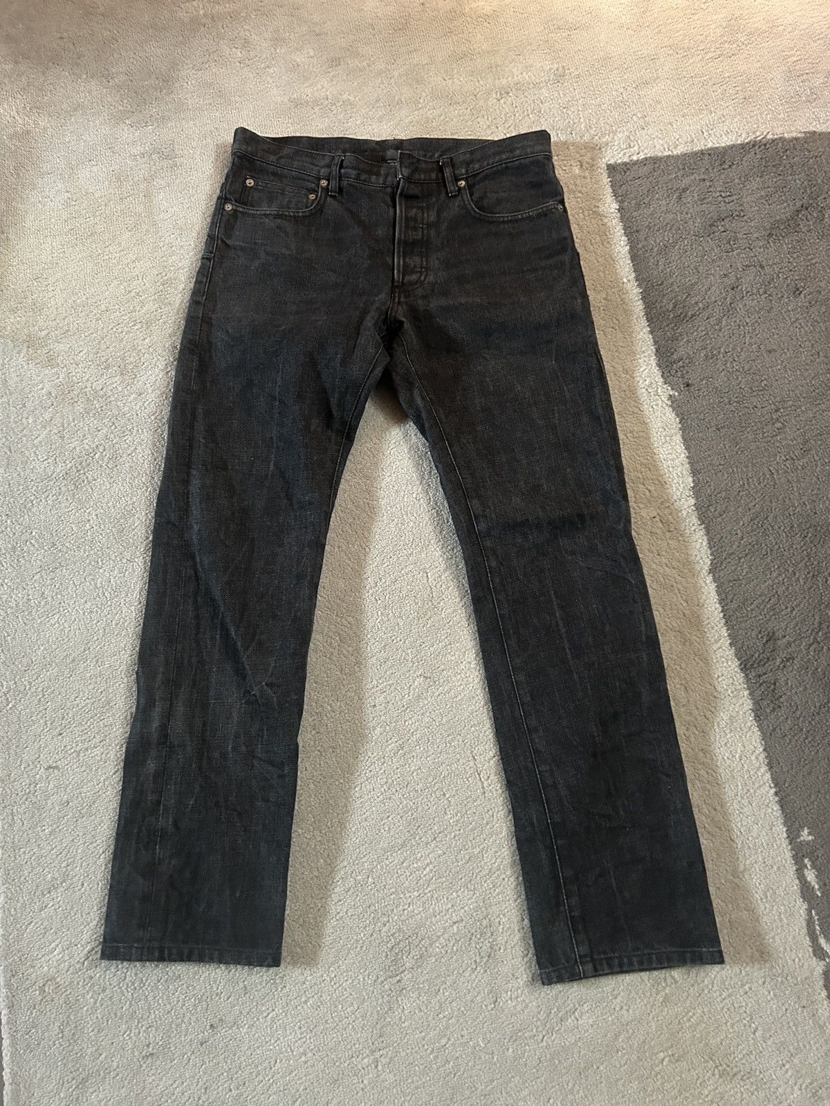 Dior AWO5 "In the Morning" Black Jeans Hedi Era