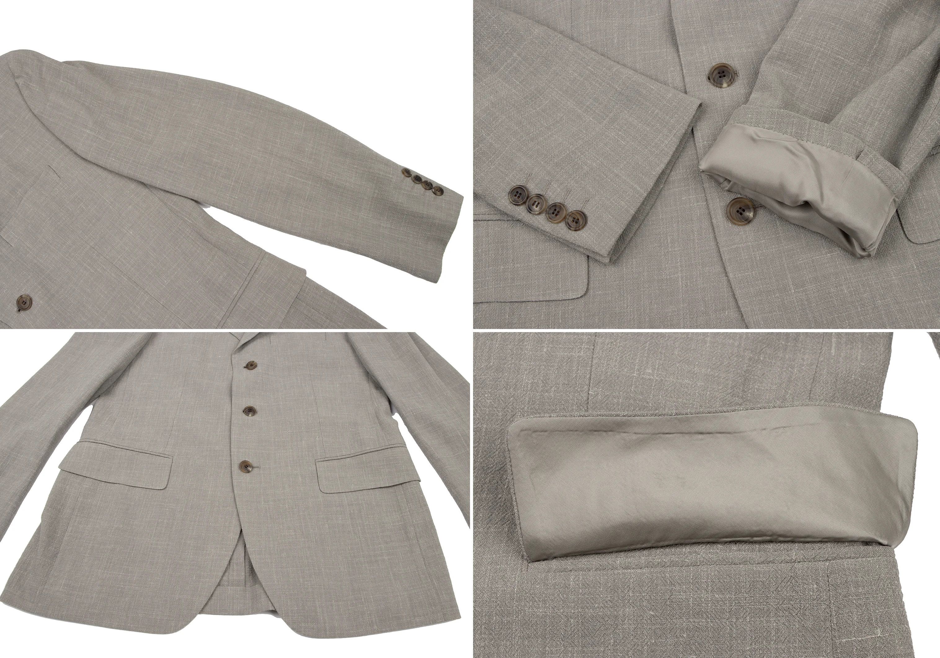 Issey Miyake Wool Linen Suit Set in Gray Size 4 5 Size US XL / EU 56 / 4 - 5 Thumbnail