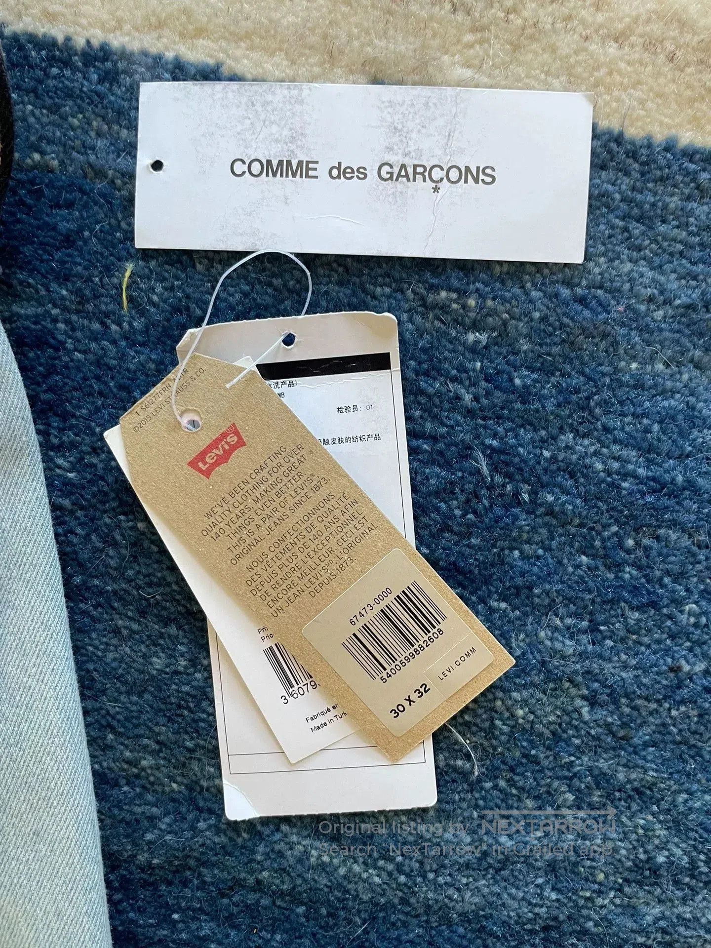 Gosha Rubchinskiy Levi's CDG Gosha Patchwork Jeans. Size US 30 / EU 46 - 7 Thumbnail