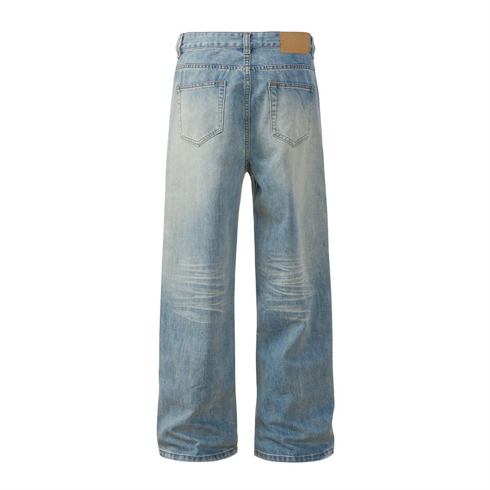 Japanese Brand × Jean Men's retro punk street washed distressed jeans y2k Size US 32 / EU 48 - 2 Thumbnail