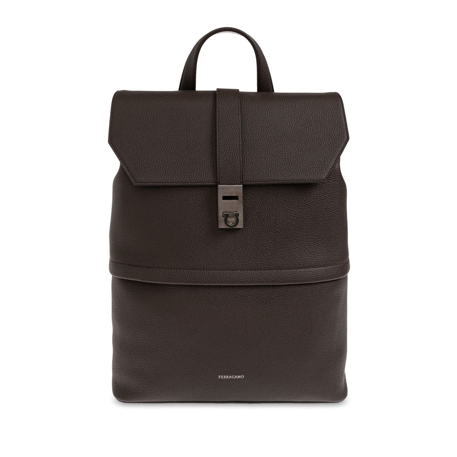 Salvatore Ferragamo FERRAGAMO Twins Brown Backpack New Size ONE SIZE - 1 Thumbnail
